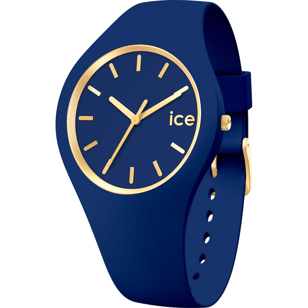 ice-watch Quarzuhr »ICE glam brushed Lazuli blue M, 020544«