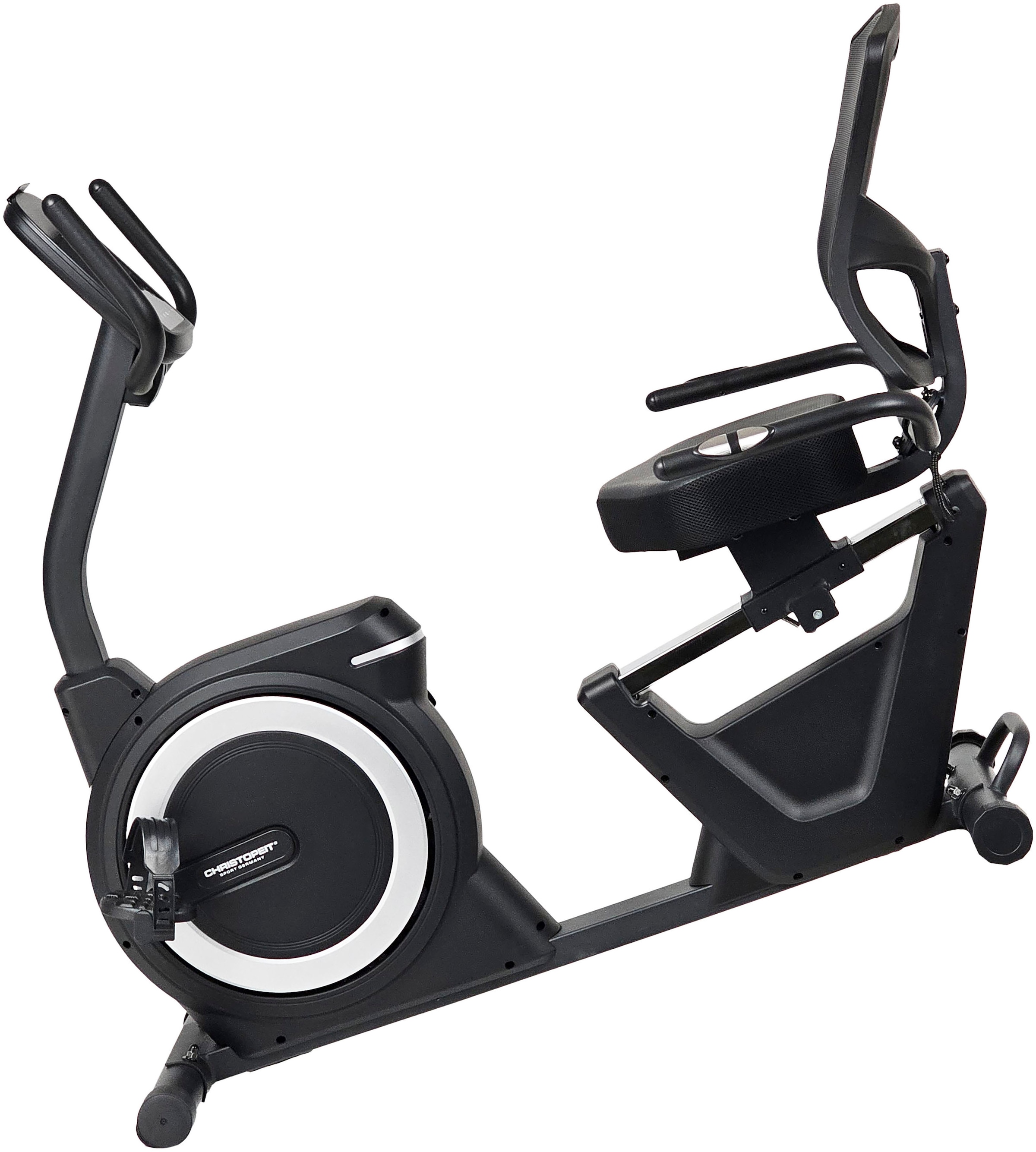Christopeit Sport® Liege-Ergometer »Sitz-Ergometer RS 4000« BT-Empfänger für drahtlosen Pulsmessgurt im Computer enthalten
