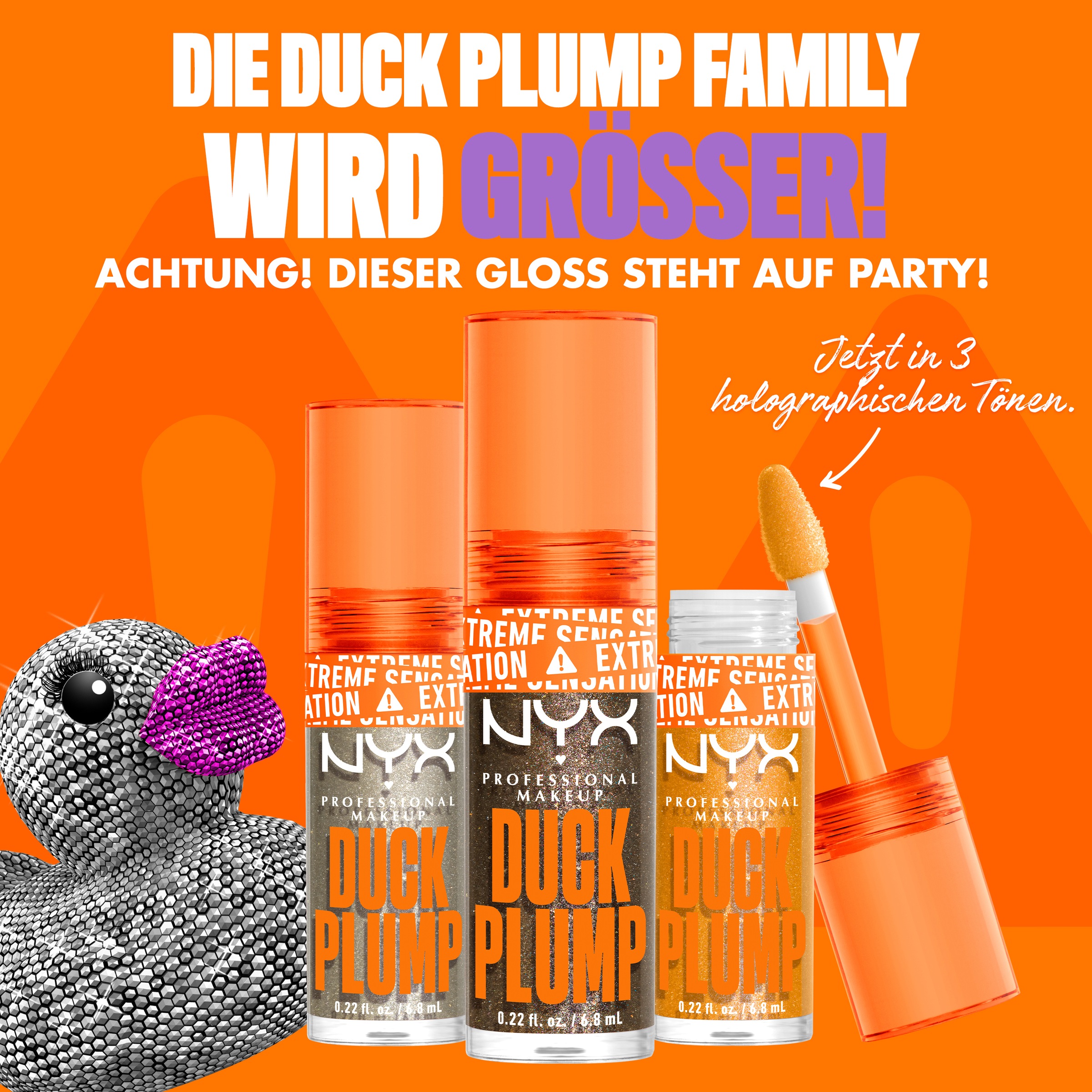 NYX Lipgloss »NYX Professional Makeup Duck Plump Trickz Lipgloss«