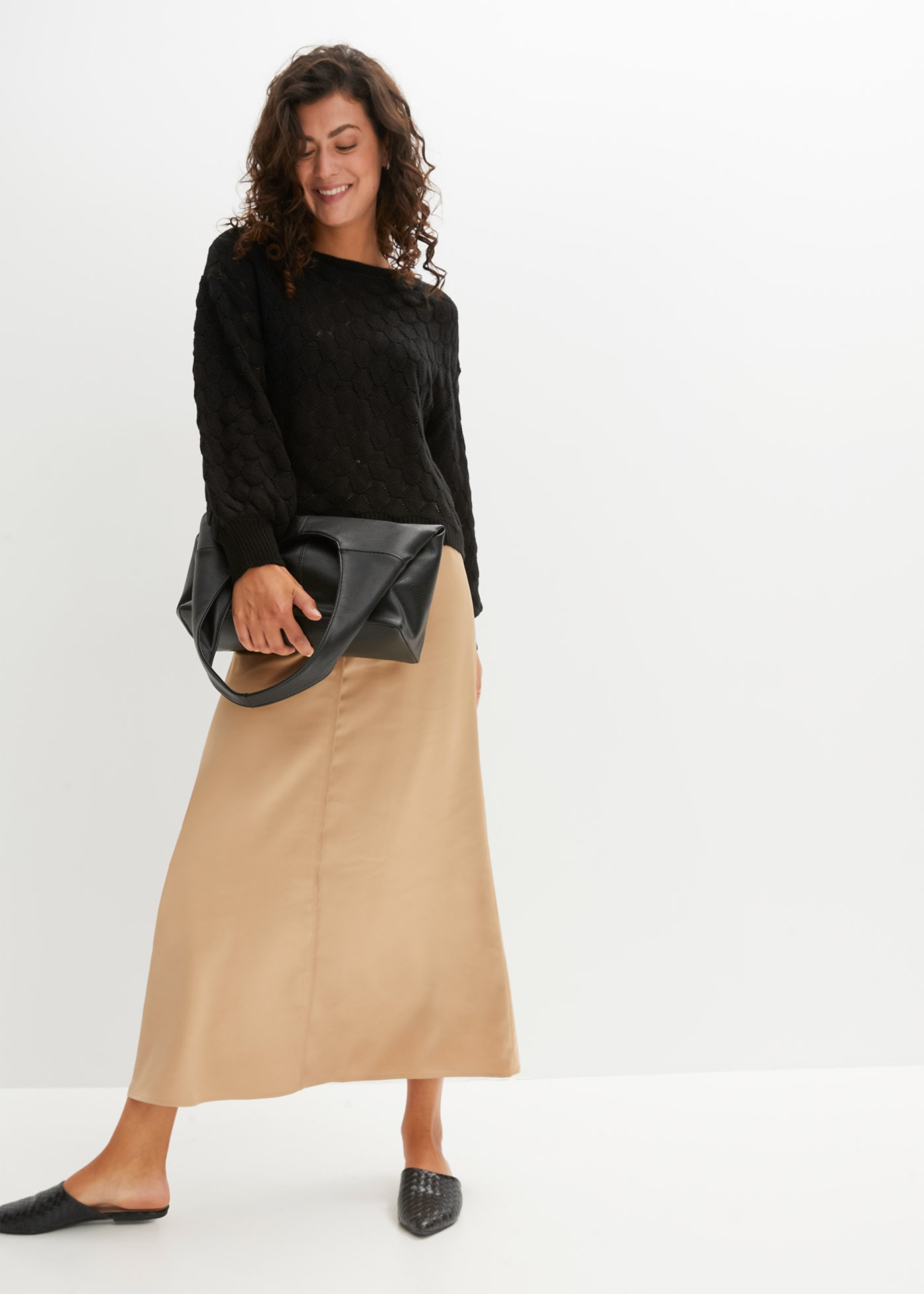 bonprix Ajourpullover »Ajour-Pullover« Ajour-Pullover