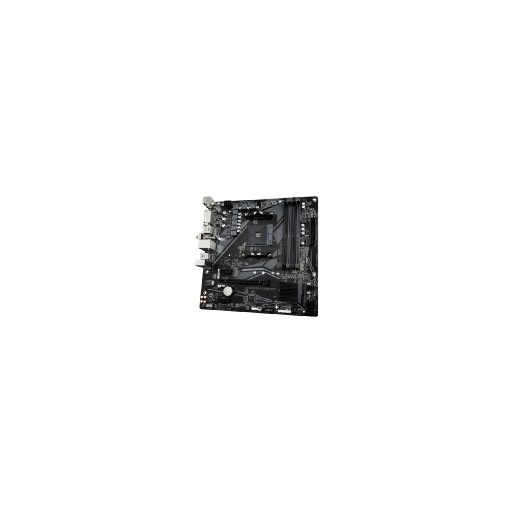 Gigabyte Mainboard »A520M DS3H AC Mainboard - AMD Ryzen 5000 Serie CPUs, 5+3 Phasen VRM, b«