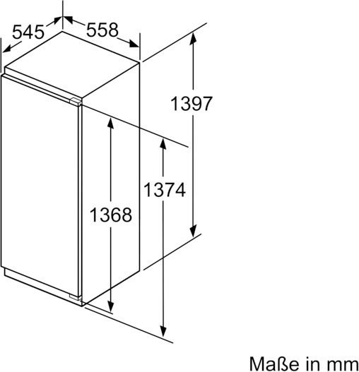 BOSCH Einbaukühlschrank 6 »KIR51ADE0«