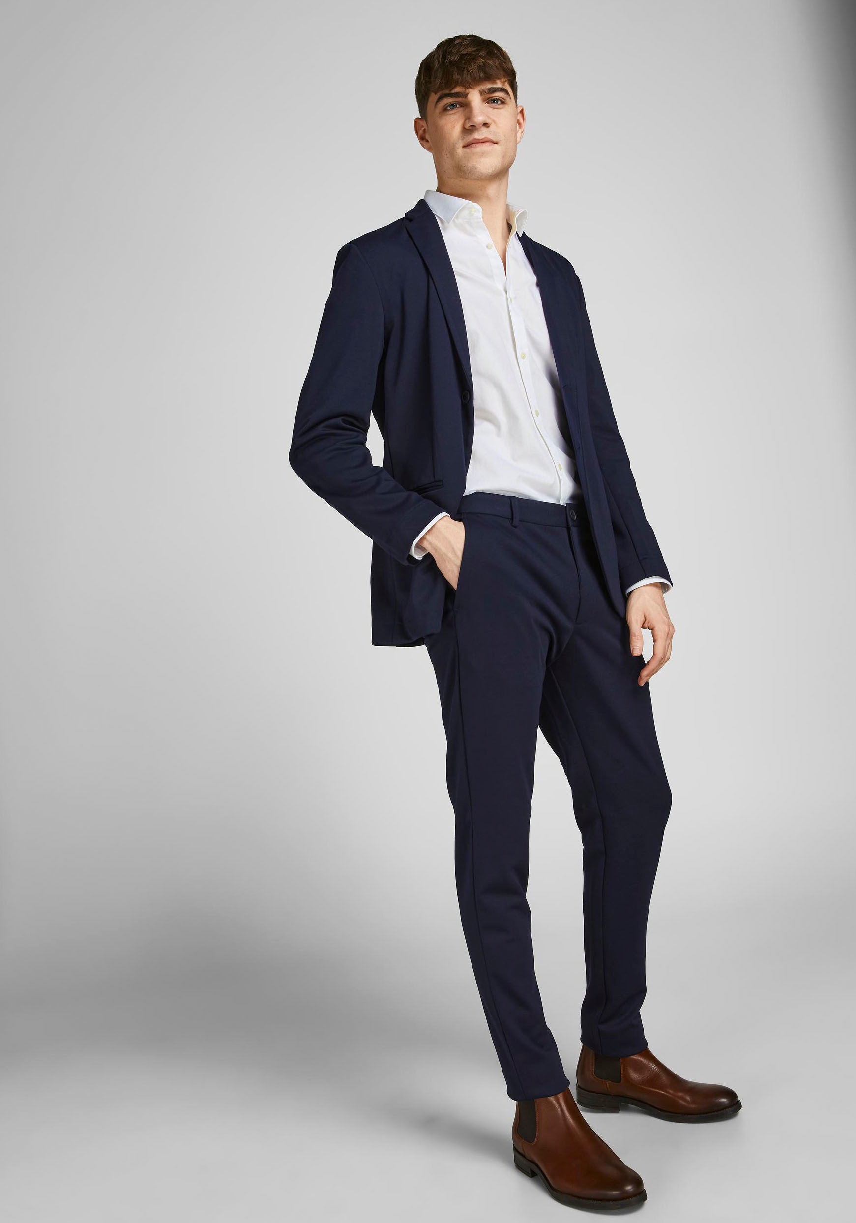 Jack & Jones Langarmhemd »CARDIFF SHIRT«