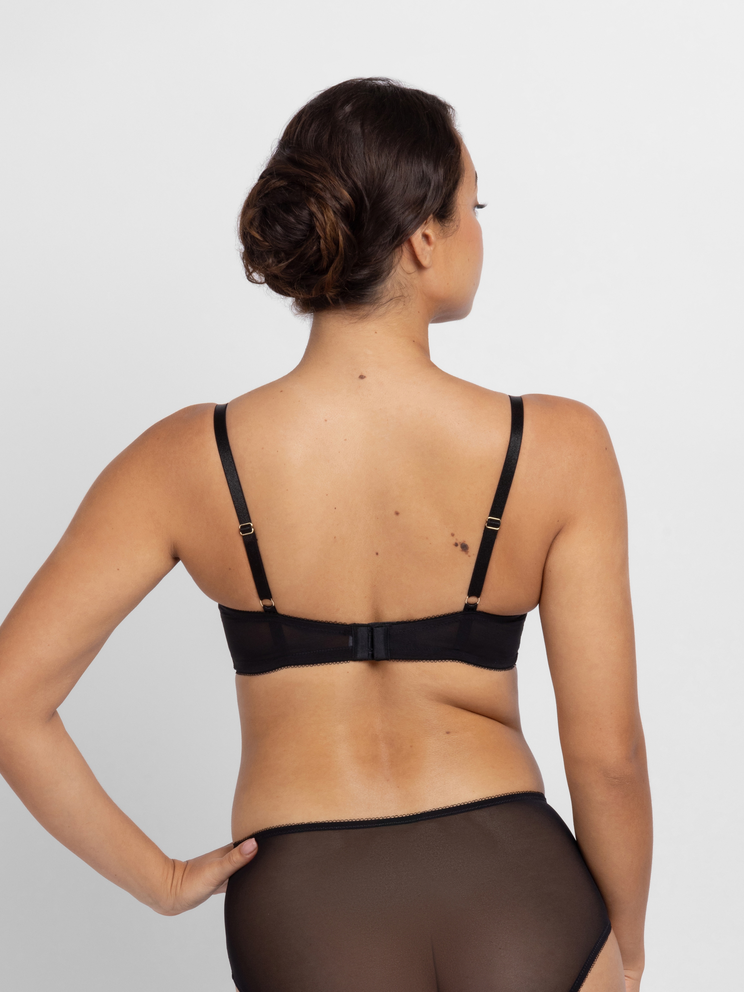 Dorina Bügel-BH »Perfect Lace« transparent, mit Spitze, mit Bügel, Cups leicht gepolstert