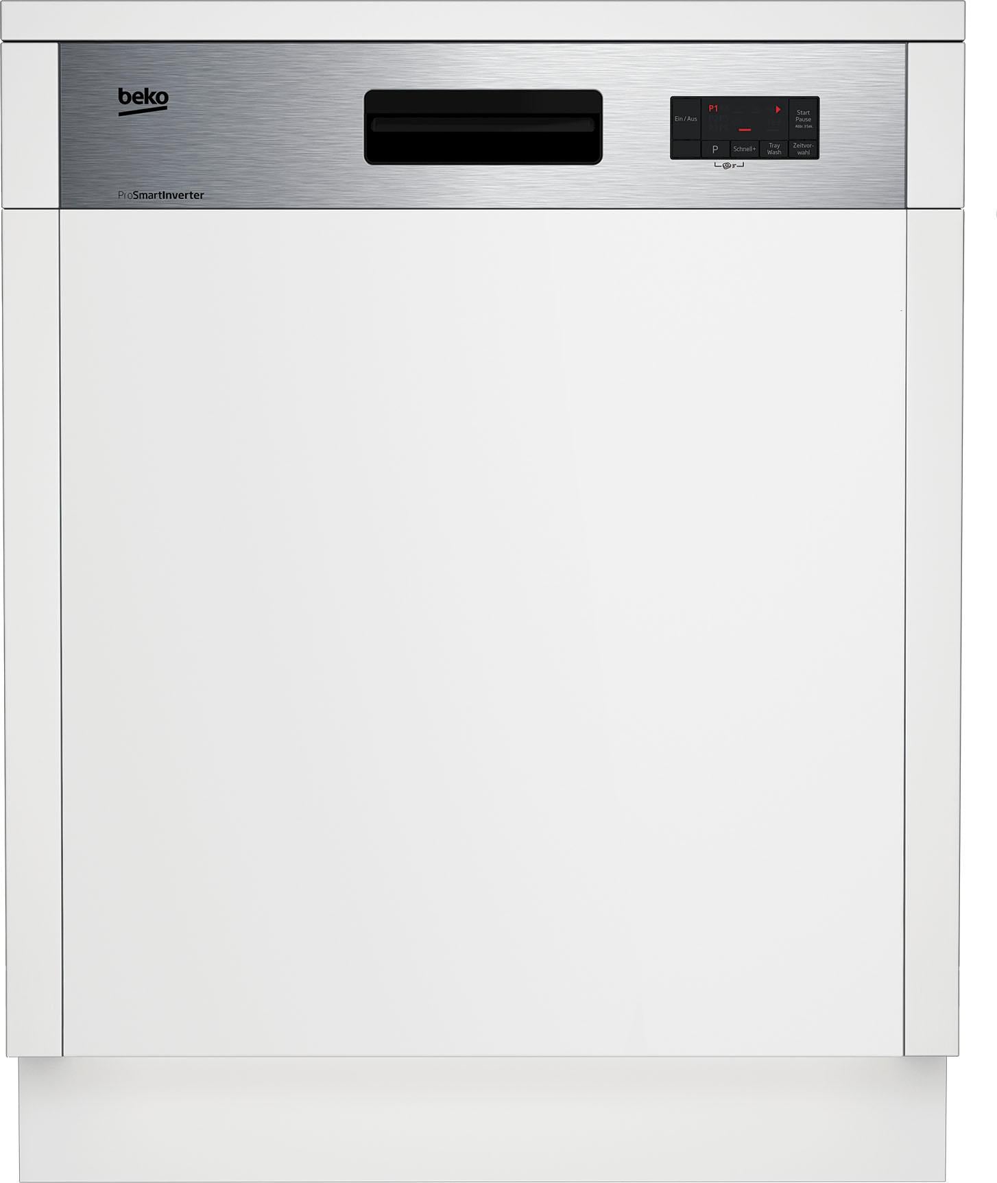 BEKO teilintegrierbarer Geschirrspüler DO55420 »DIO55420X4Y«, 14 Maßgedecke, mit Schnell + Sauber-Programm