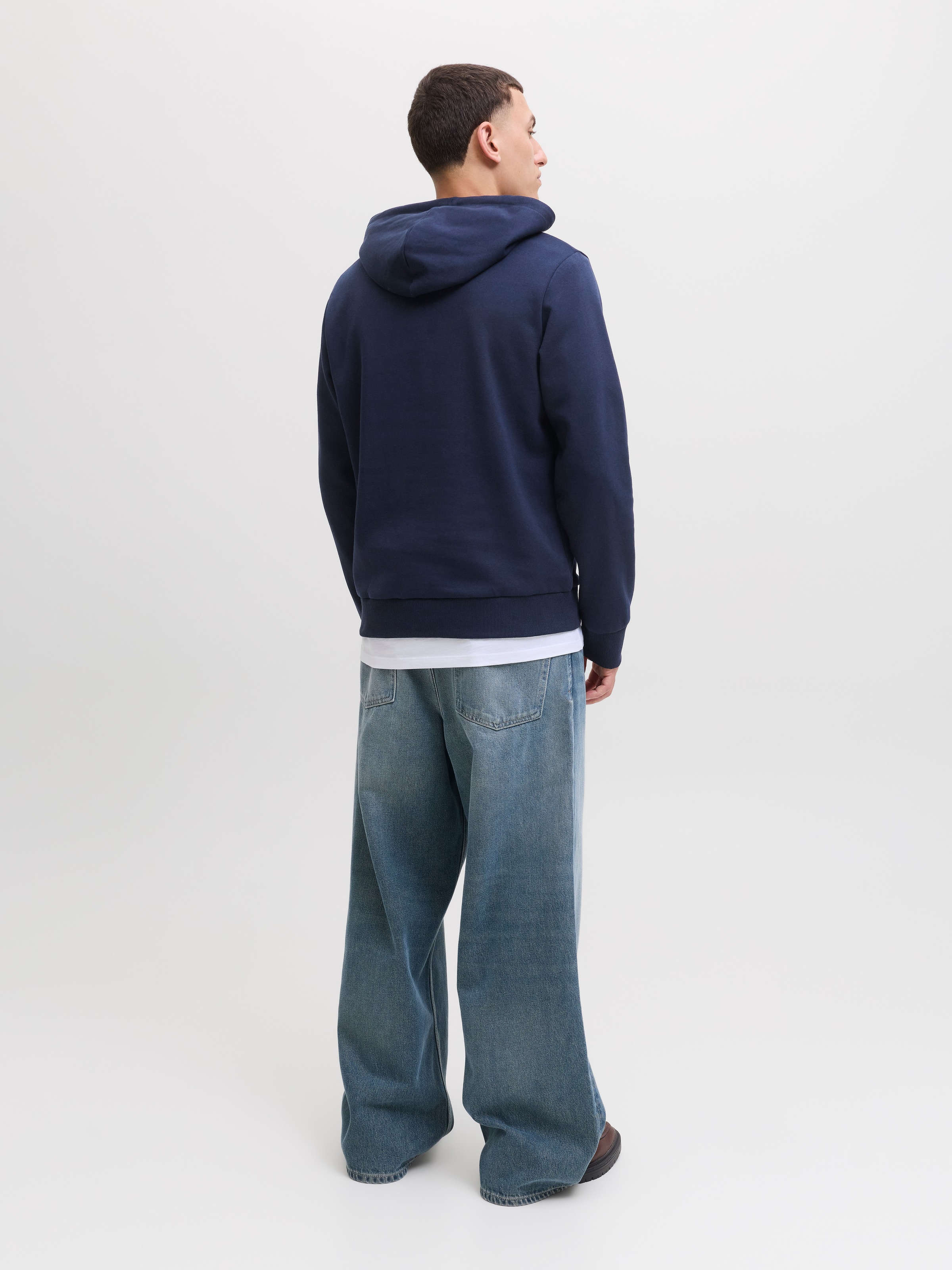 Jack & Jones Kapuzensweatshirt »JJGEPLAS SWEAT HOOD«
