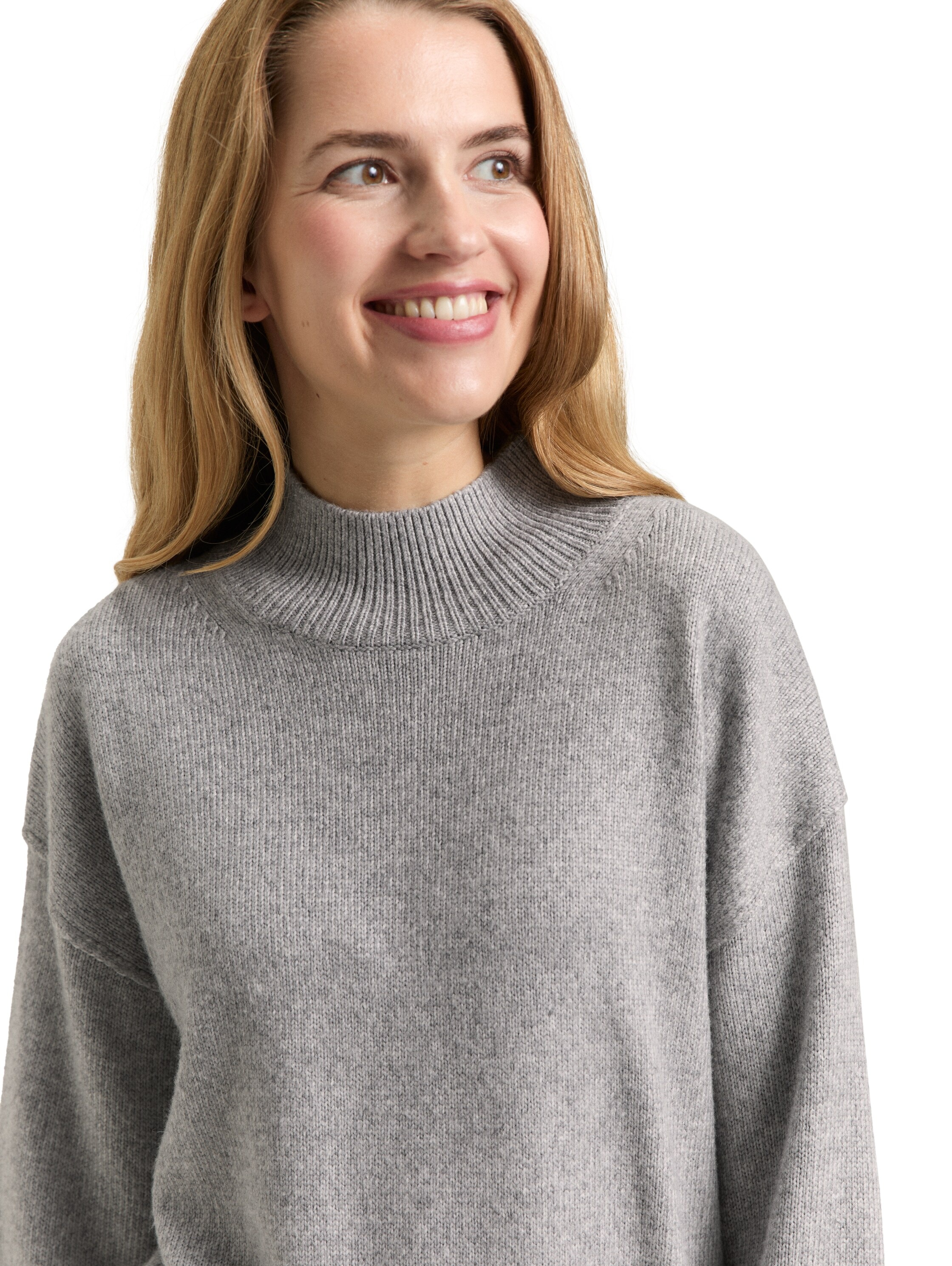 TOM TAILOR Strickpullover mit Rippbündchen