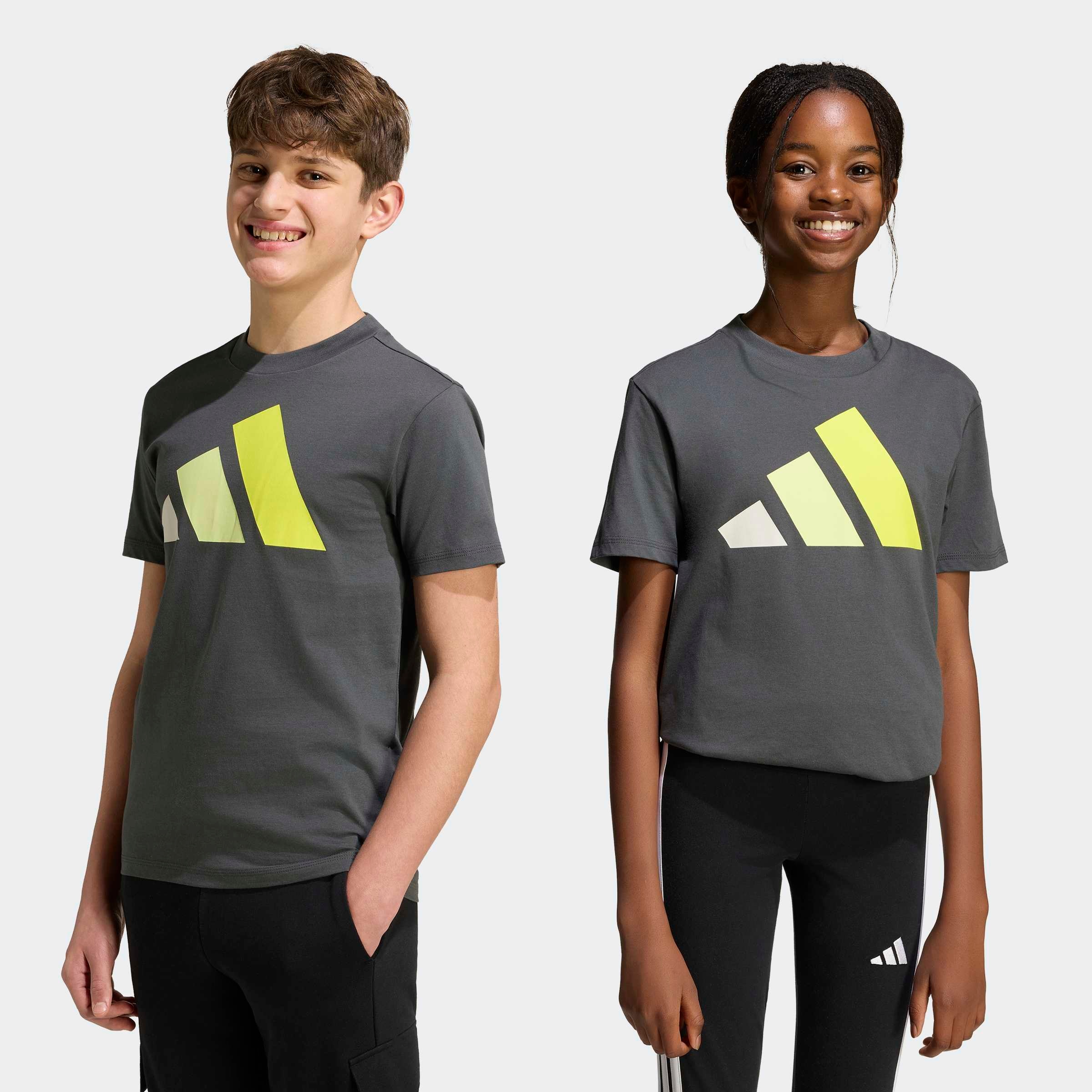 adidas Sportswear T-Shirt »ESSENTIALS KIDS« für Kinder und Teens, mit Rundhalsausschnitt, aus 100 % Baumwolle