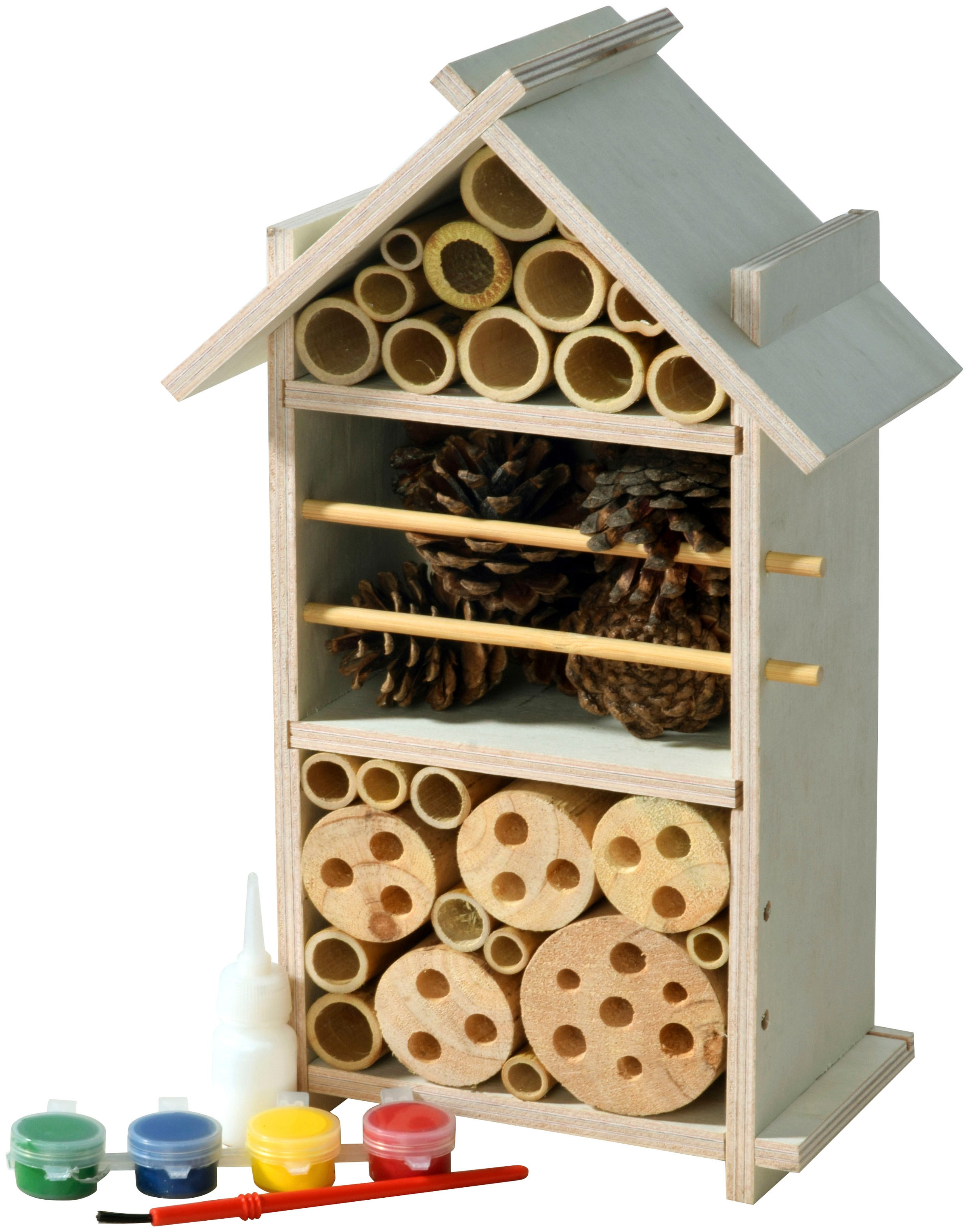dobar Insektenhotel, zum Bemalen, Bausatz für Kinder kaufen