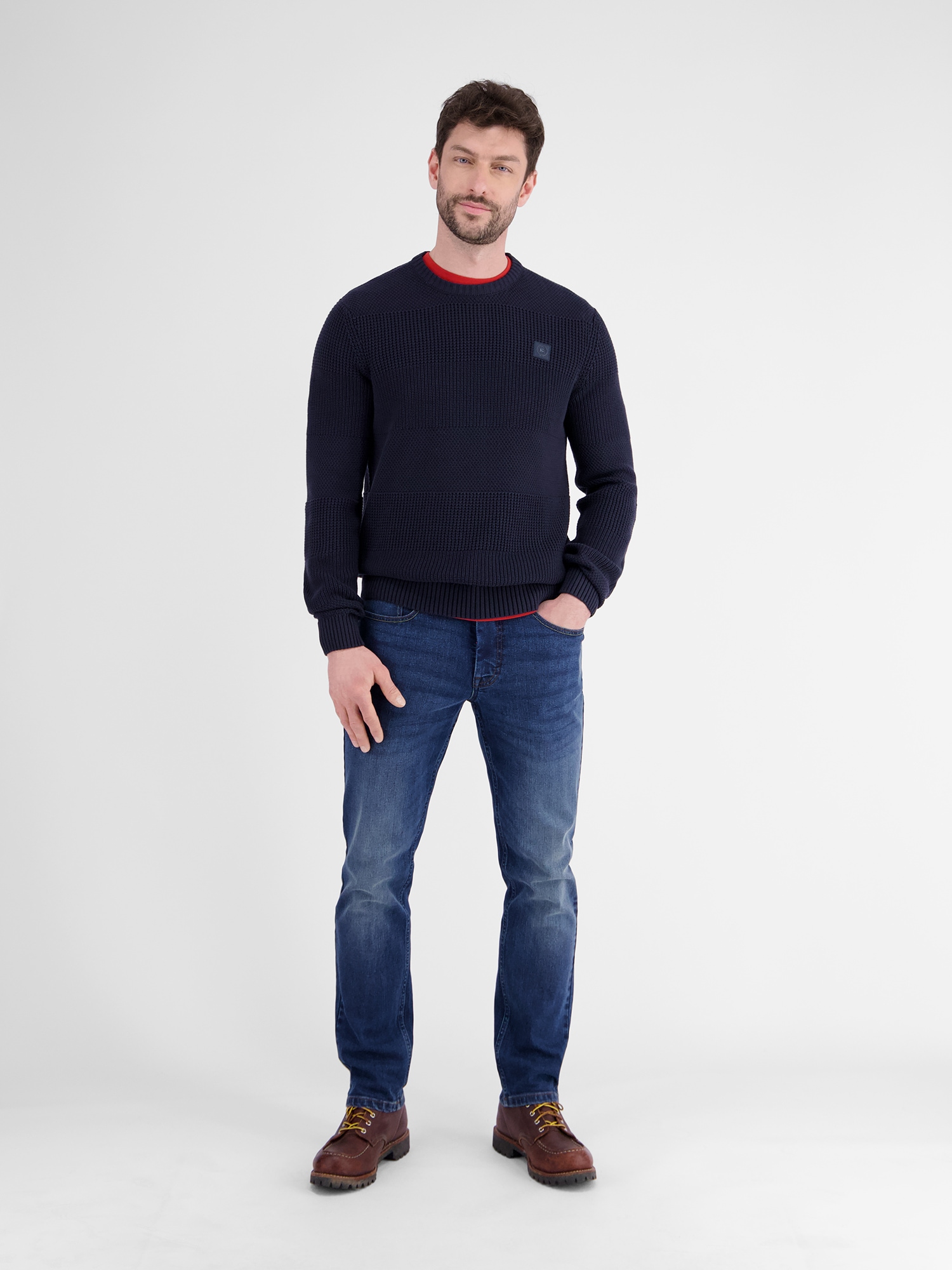 LERROS Strickpullover »Herren Strickpullover«