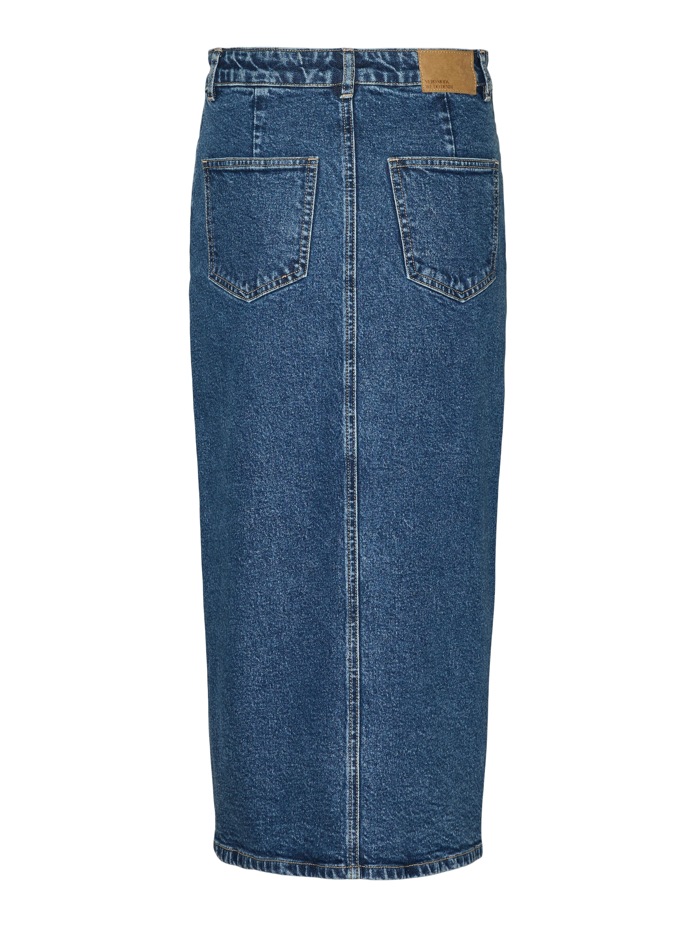 Vero Moda Maxirock »VMVERI HR CALF DENIM SKIRT GA NOOS«