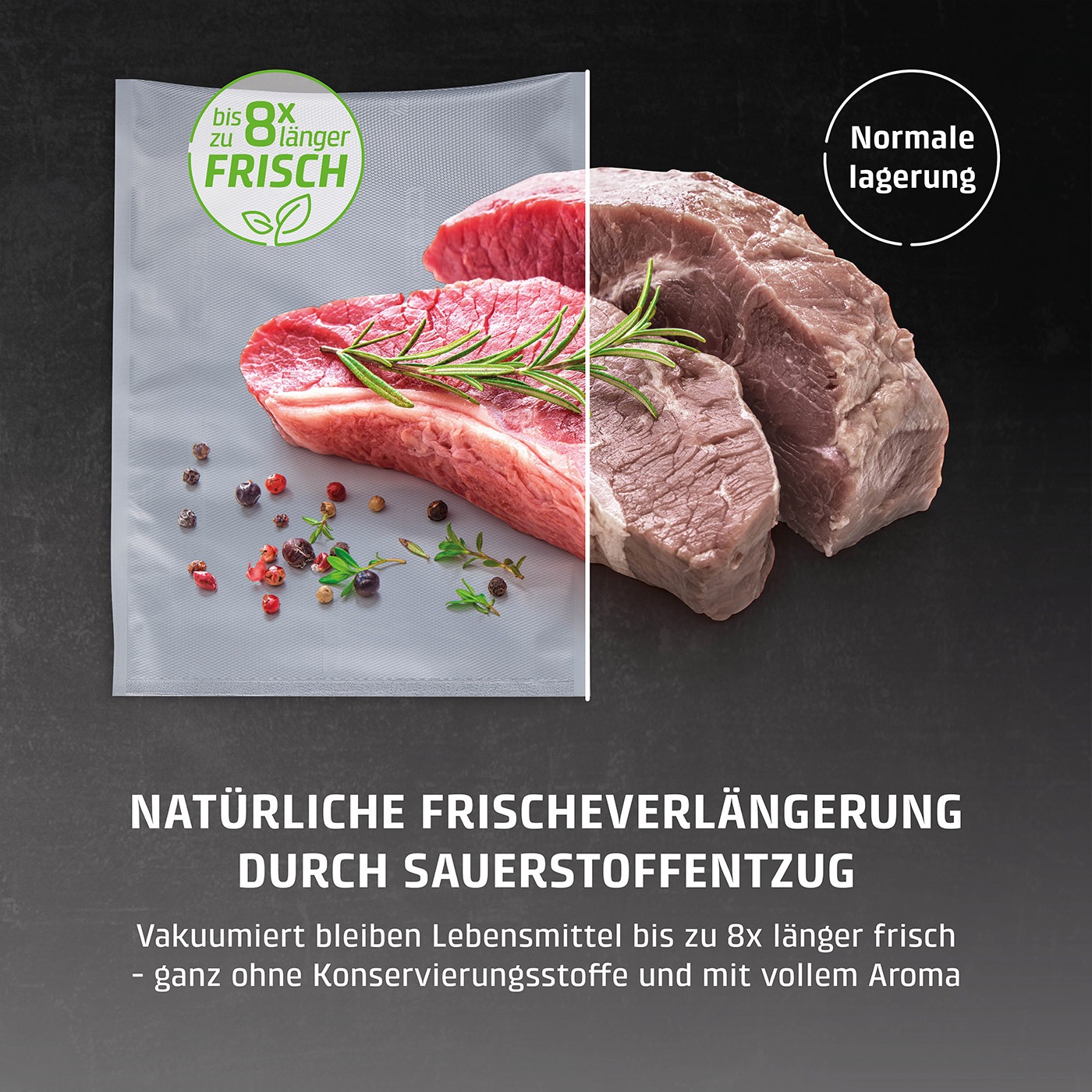 Caso Vakuumierer »VC100« 120 W Inkl. 10 gratis Profi-Beutel