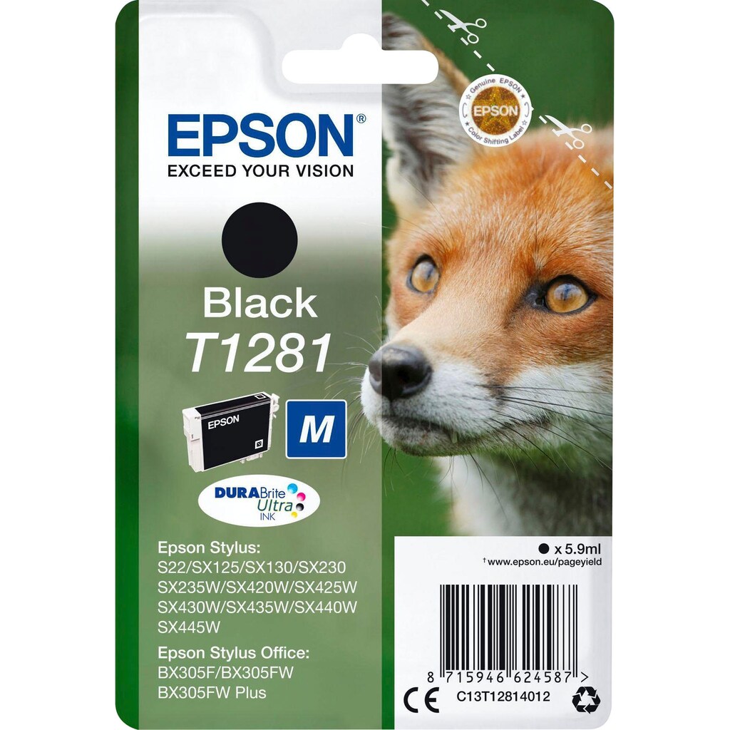 Epson Tintenpatrone »T1281«