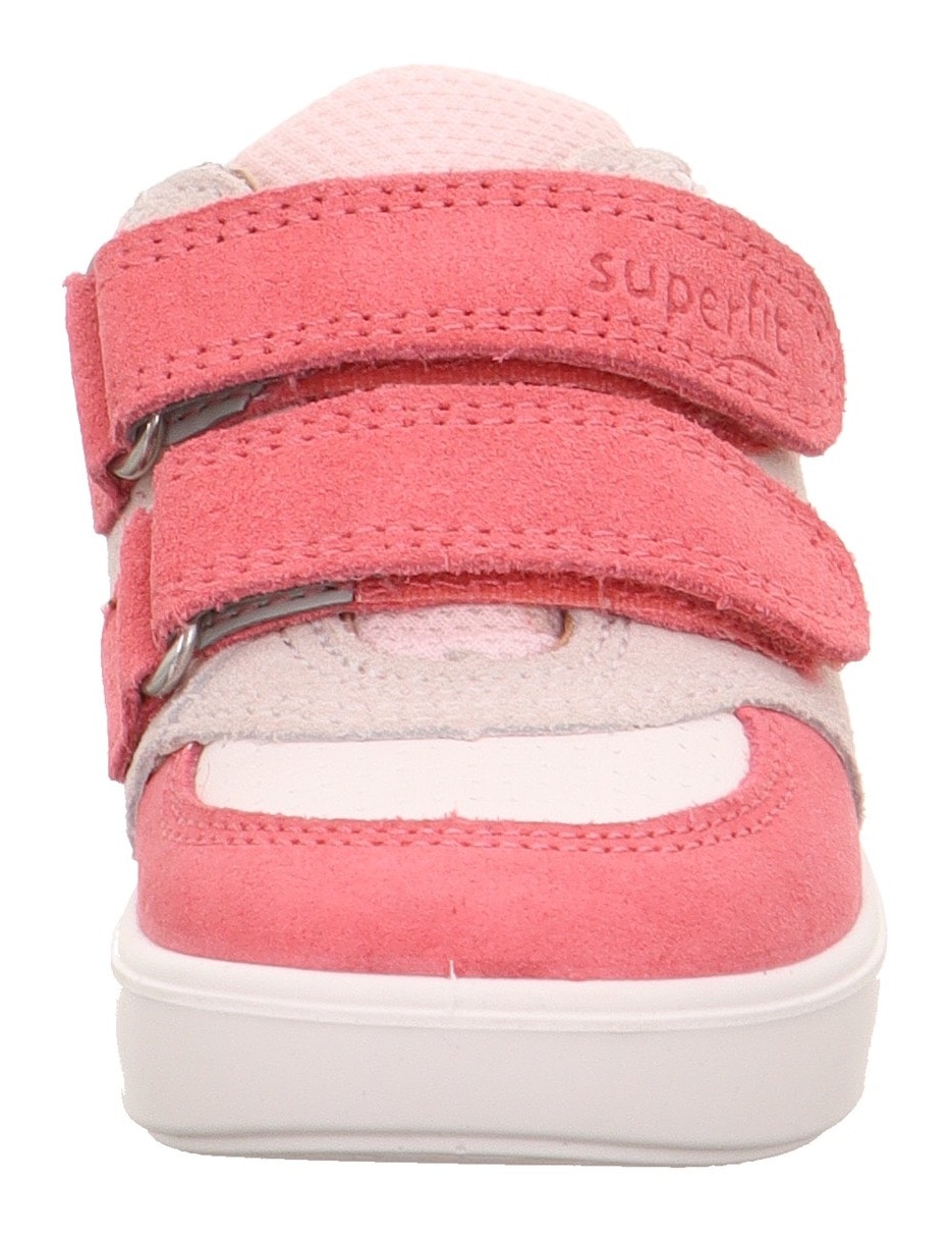 Superfit Klettschuh »SUPIES WMS: mittel«, Sneaker, Freizeitschuh im Retro Look, Größenschablone zum Download