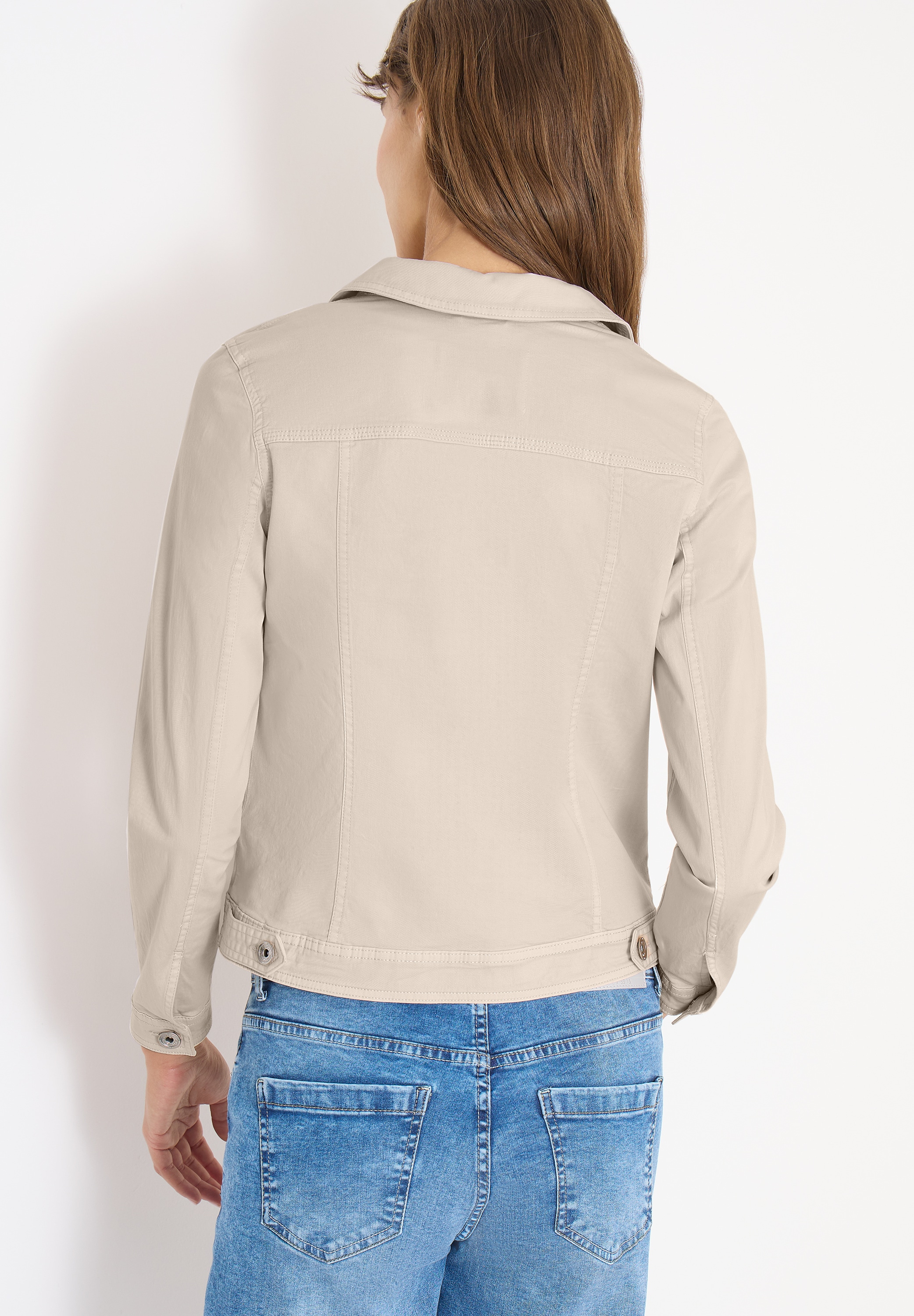 Cecil Jeansjacke mit Brust Taschen