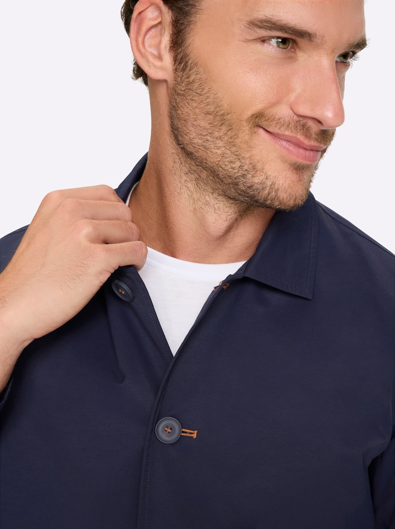 Marco Donati Arbeitsjacke ohne Kapuze