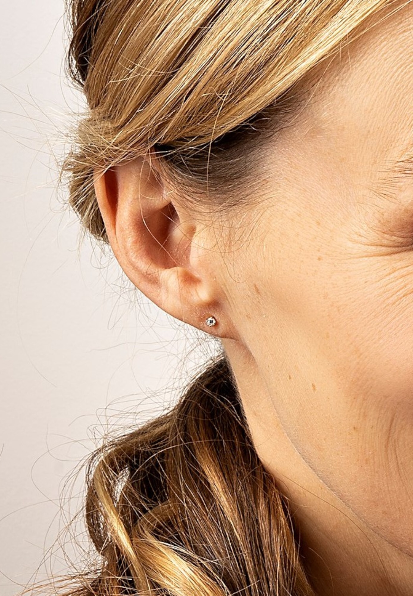 ONE ELEMENT Paar Ohrstecker »0.10 ct Diamant Brillant Ohrringe  Ohrstecker aus 585 Gelbgold«
