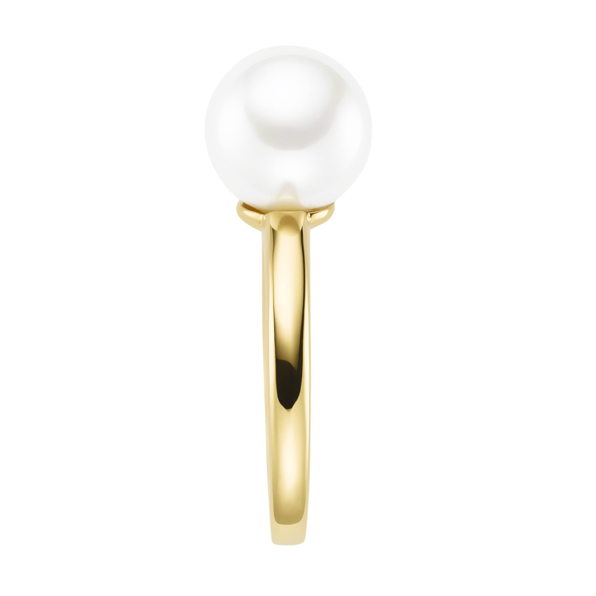 GIORGIO MARTELLO MILANO Perlenring »Ring mit Muschelkern-Perle, Silber 925«
