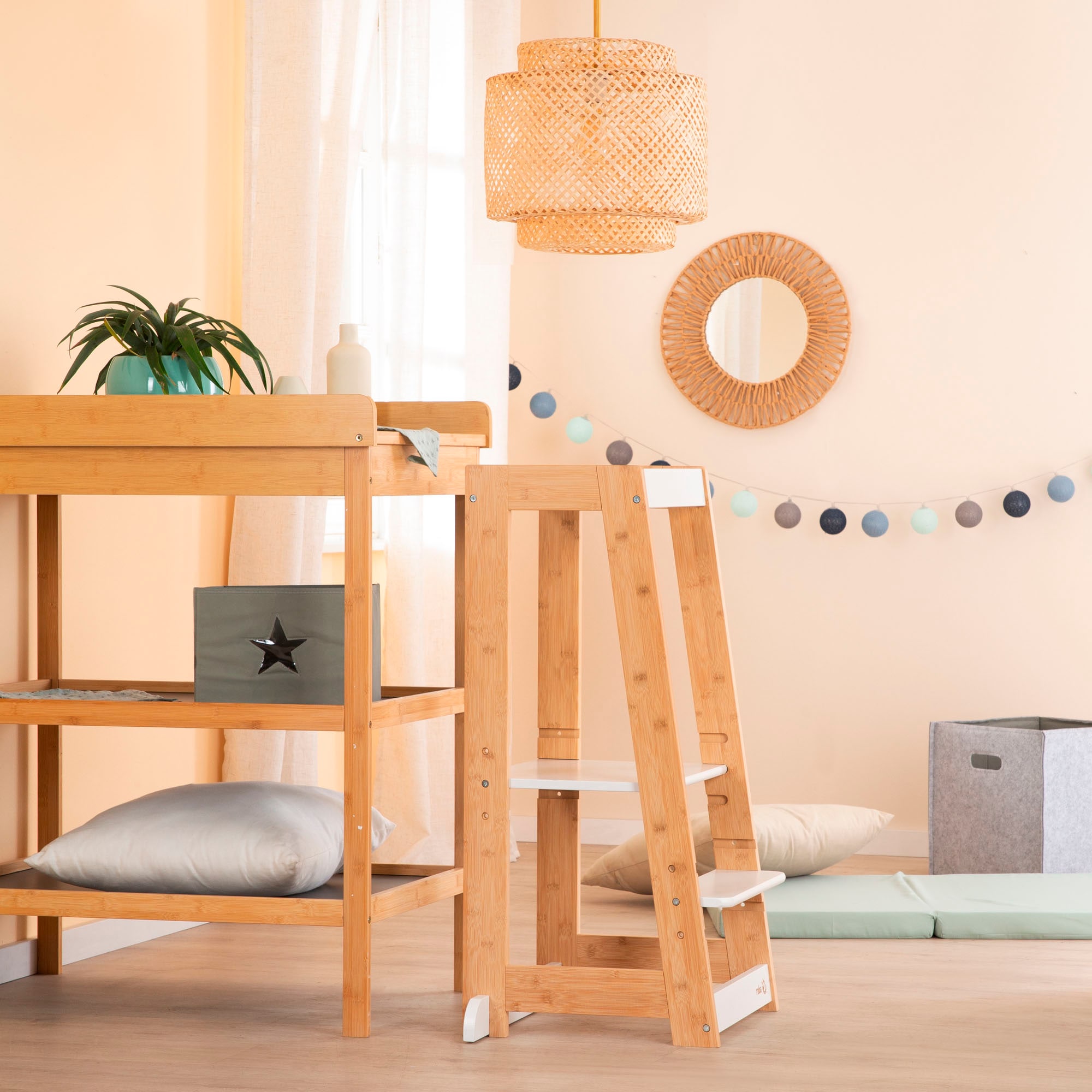 roba® Stehhilfe »Lernturm Bambus« ()
