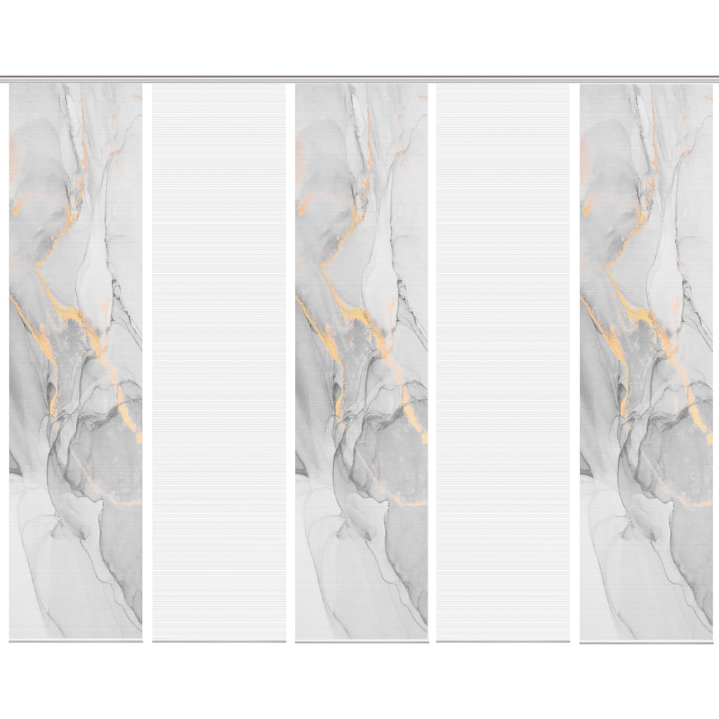 Vision S Schiebegardine »MARMOSA 5er SET«, (5 St.)