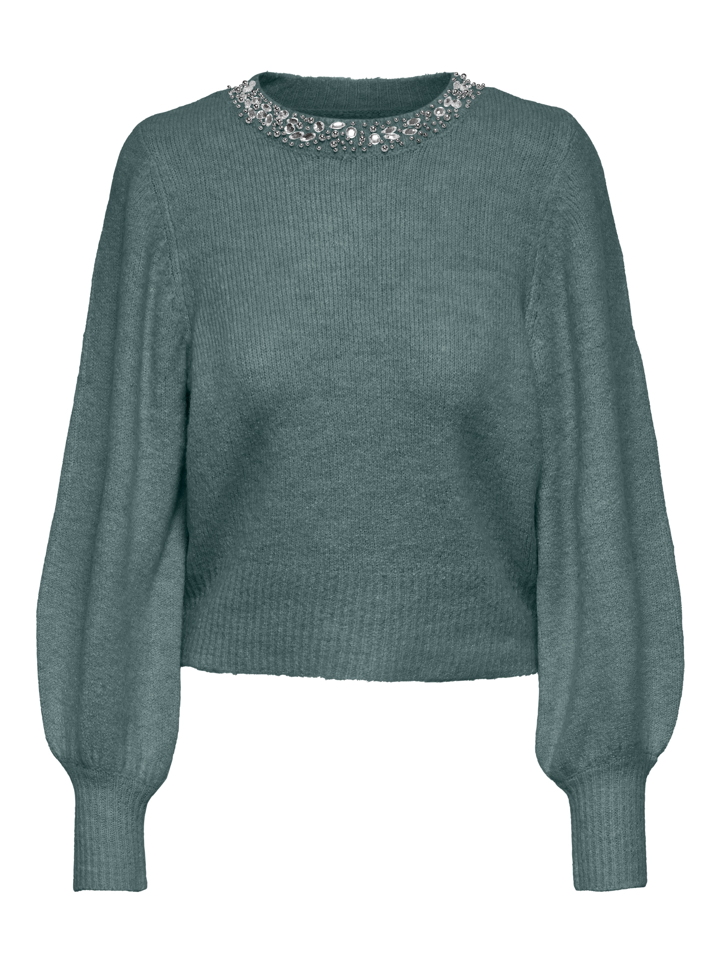 ONLY Strickpullover »ONLELSA L/S PULLOVER KNT NOOS« Materialmix, regular fit