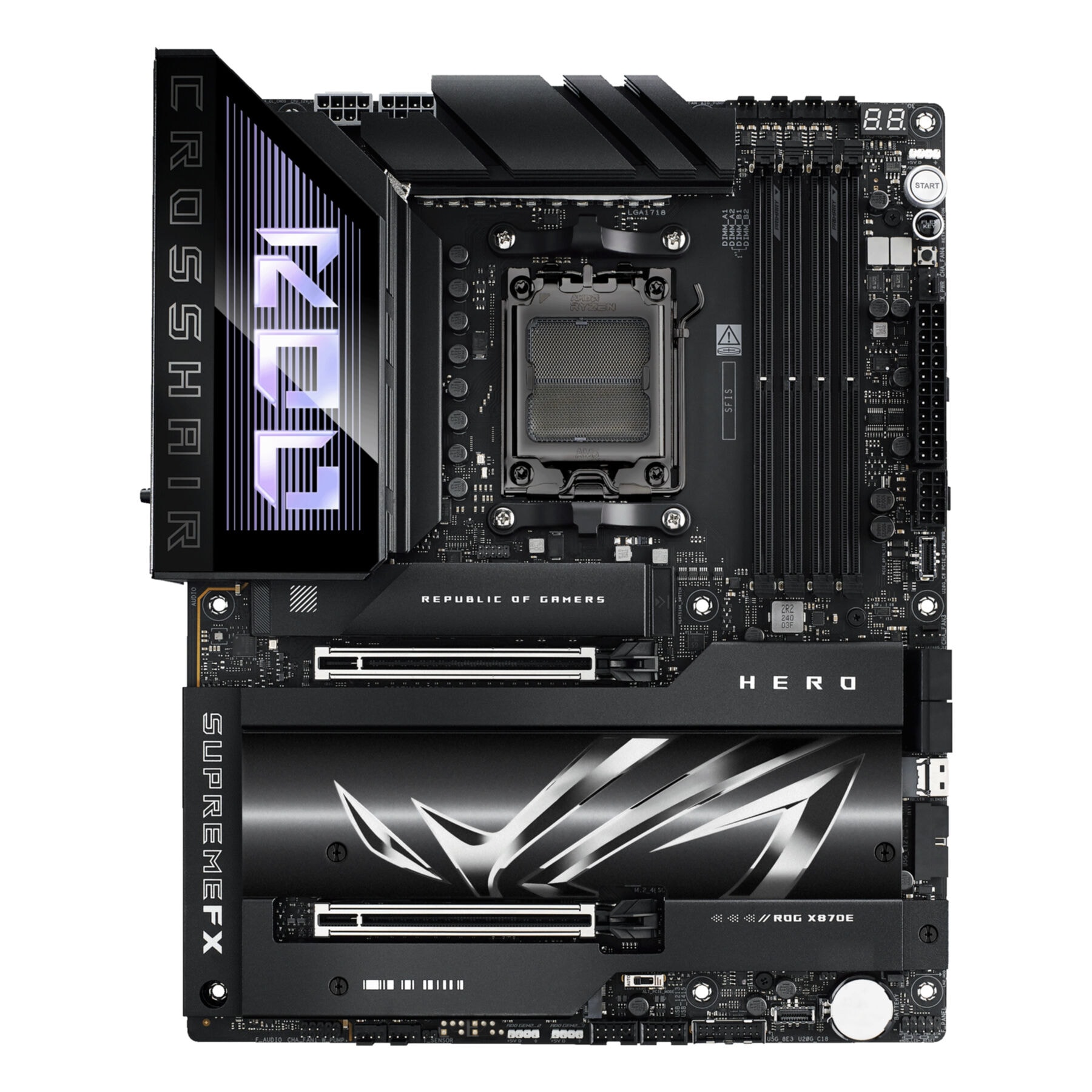 Asus Mainboard »ROG CROSSHAIR X870E HERO«