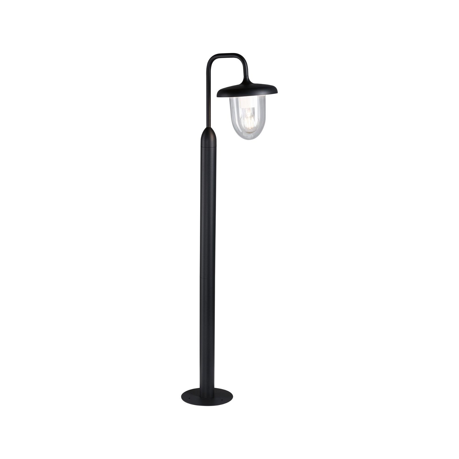 Paulmann LED Pollerleuchte »Vintario IP44 rund 1.135mm max. 20W 230V Anthrazit E27 Aluminium«, 1 flammig, Leuchtmittel E27 | ohne Leuchtmittel, seewasserresistent