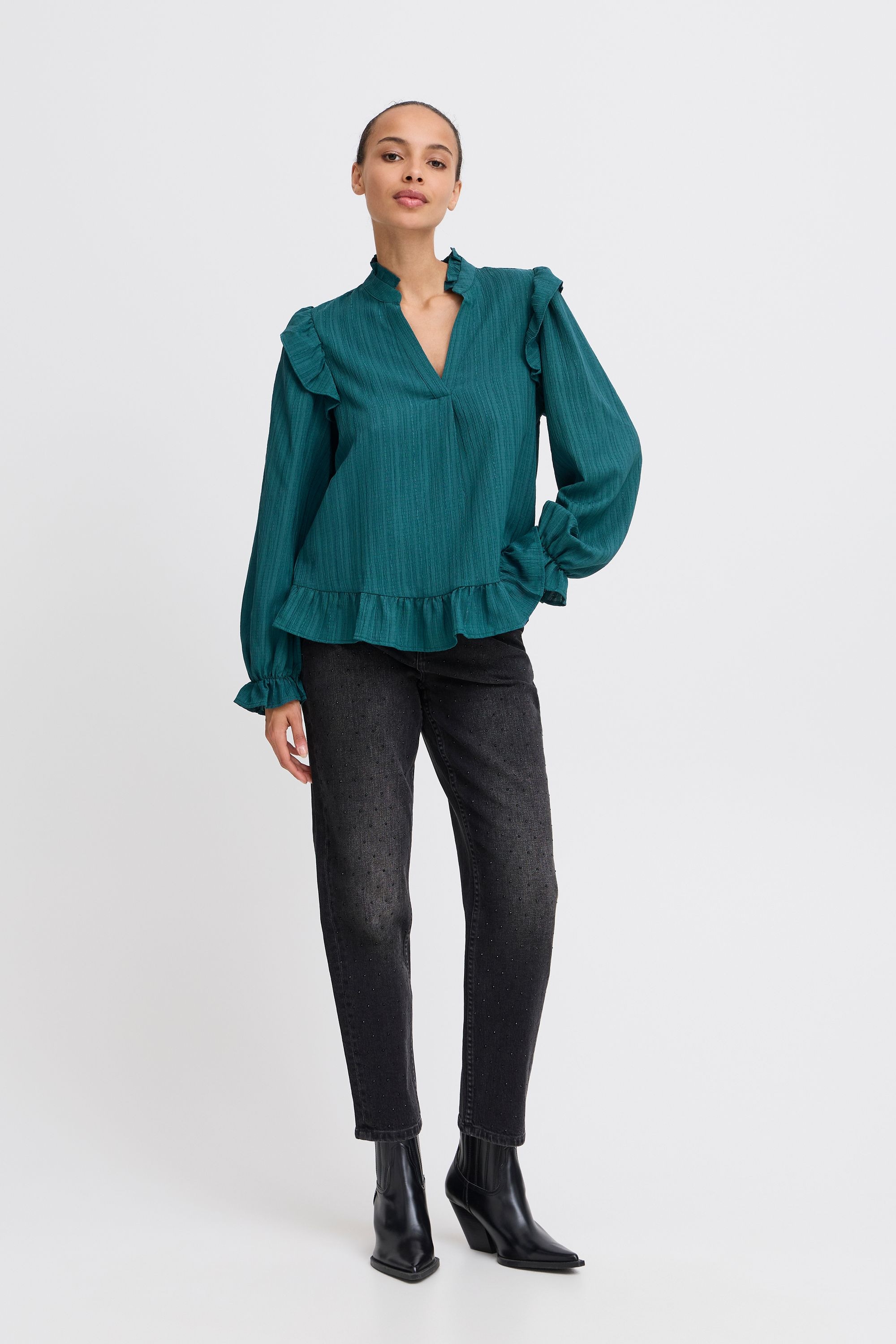 b.young Tunika »Tunika BYJULIANA LS BLOUSE -«