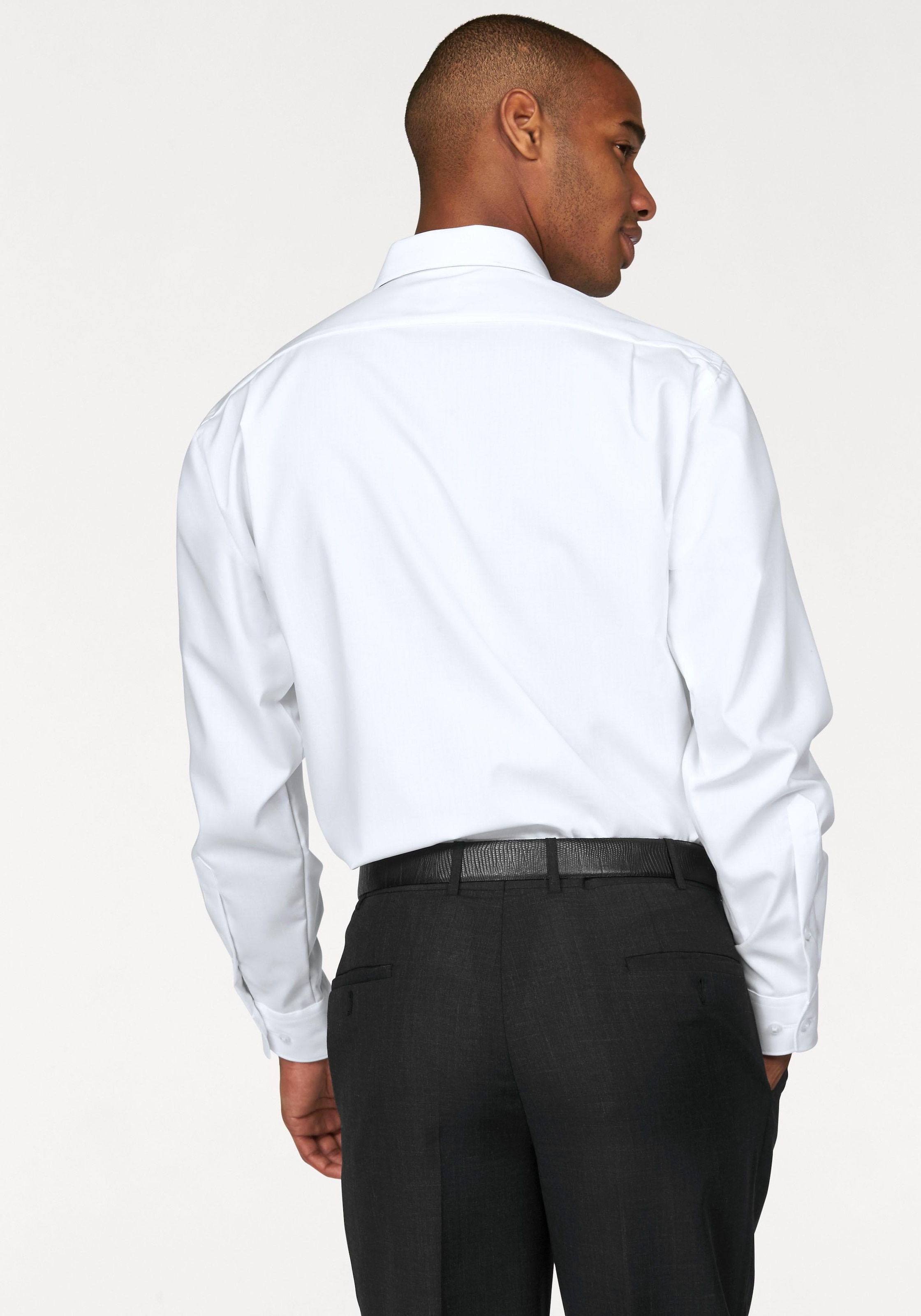 OLYMP Businesshemd »Luxor modern fit«, mit Ärmel, lange bügelfrei, Brusttasche bei extra ♕