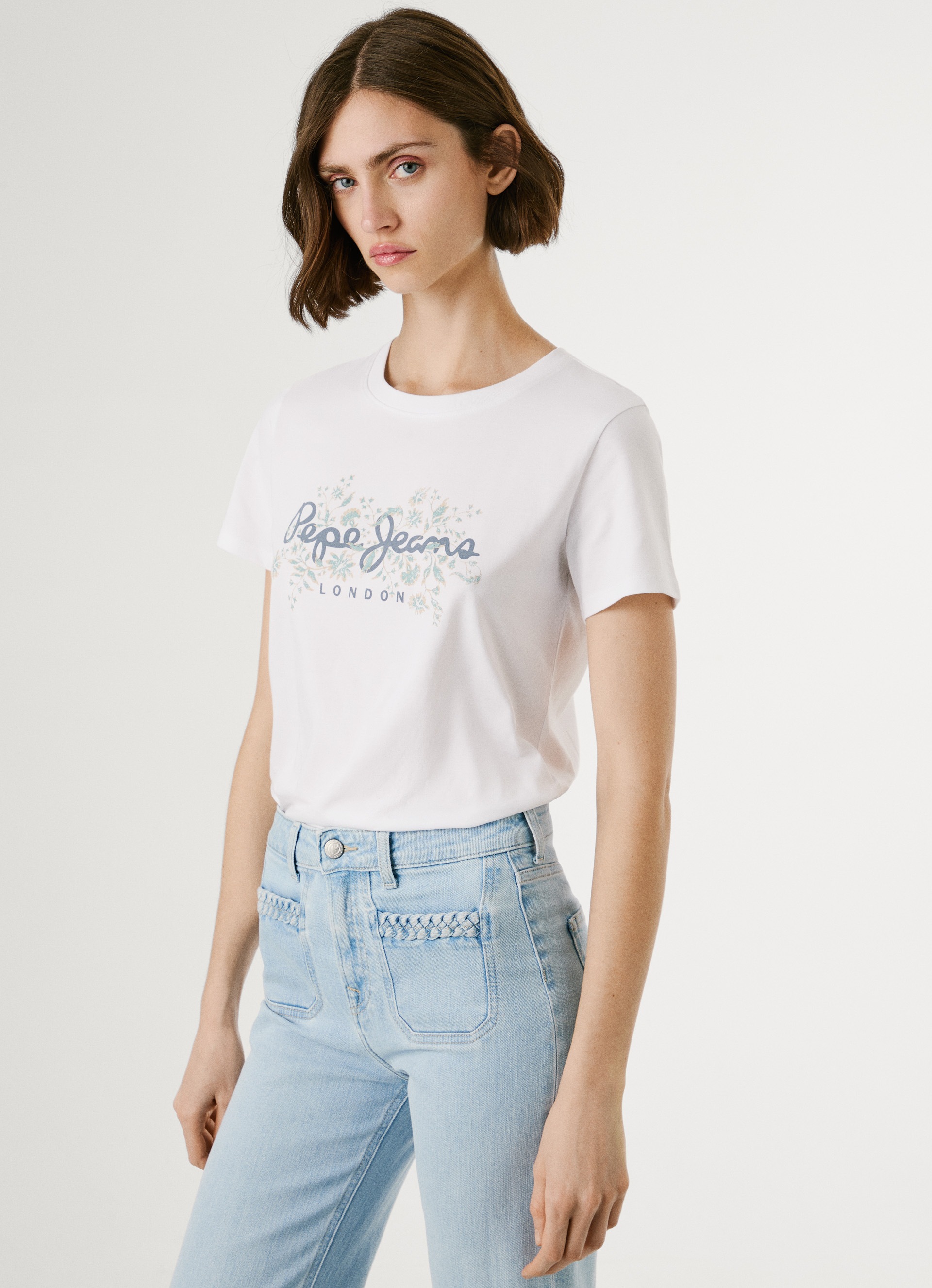 Pepe Jeans T-Shirt »BERO«, Rundhals, mit Print