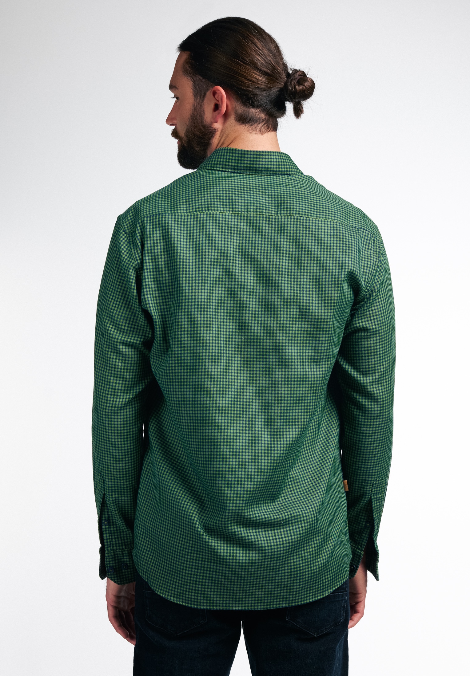 Eterna Langarmhemd »REGULAR FIT« EASY IRON (bügelleicht)