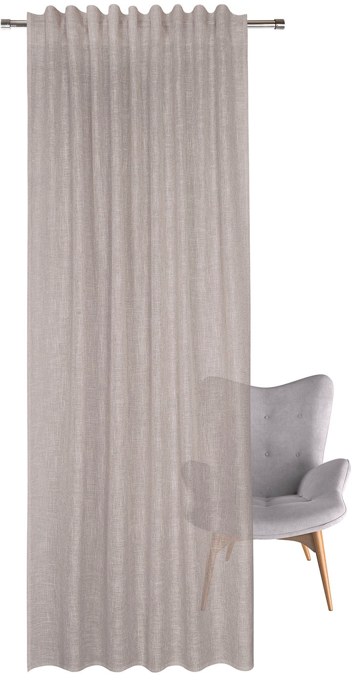 Home Living by Gerster Gardine »Iwana« verdeckte Schlaufen 1 Stk. tlg. SB-Schal "Iwana" mit Kombiband