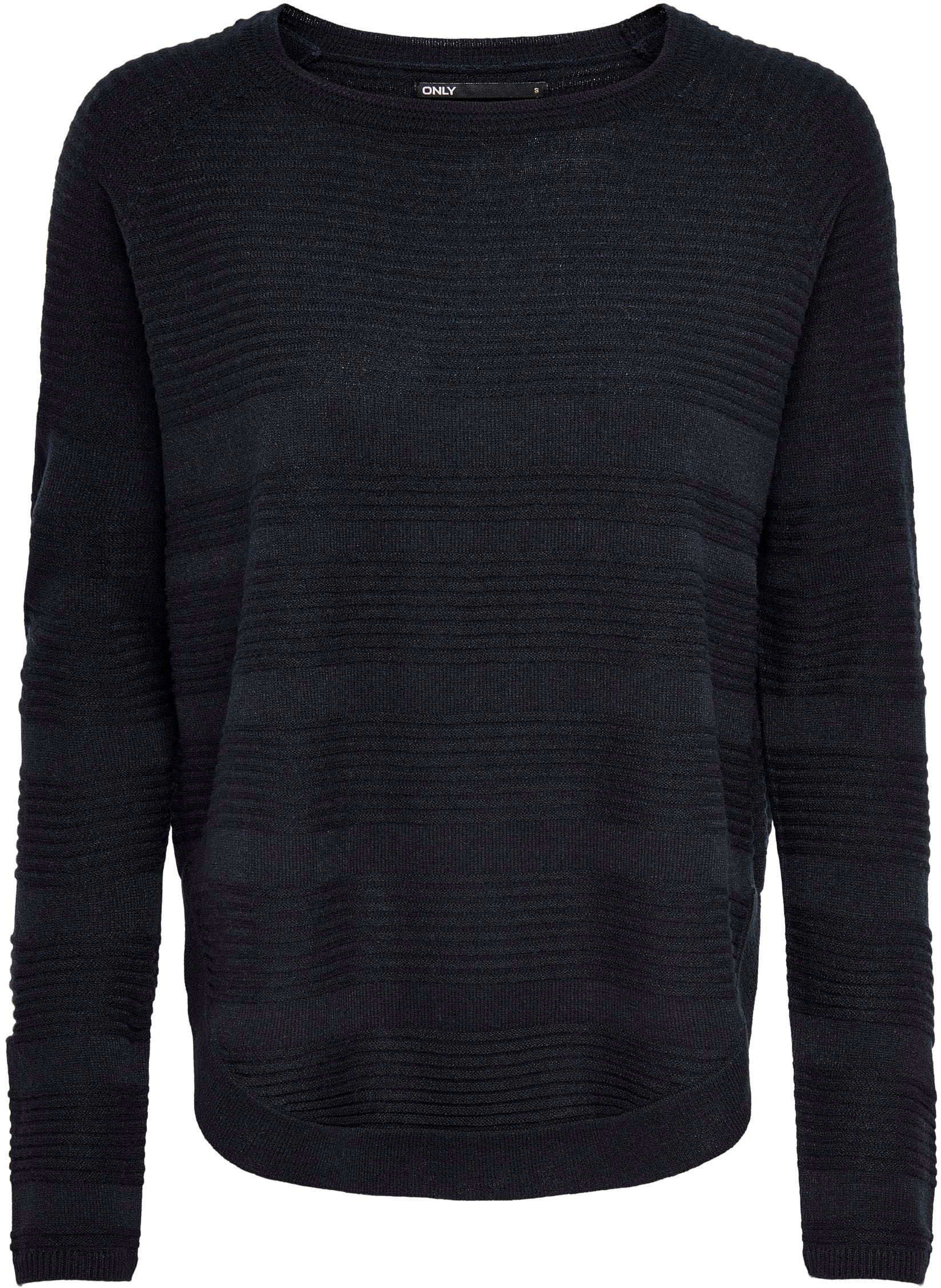 ONLY Rundhalspullover »ONLCAVIAR L/S PULLOVER KNT«