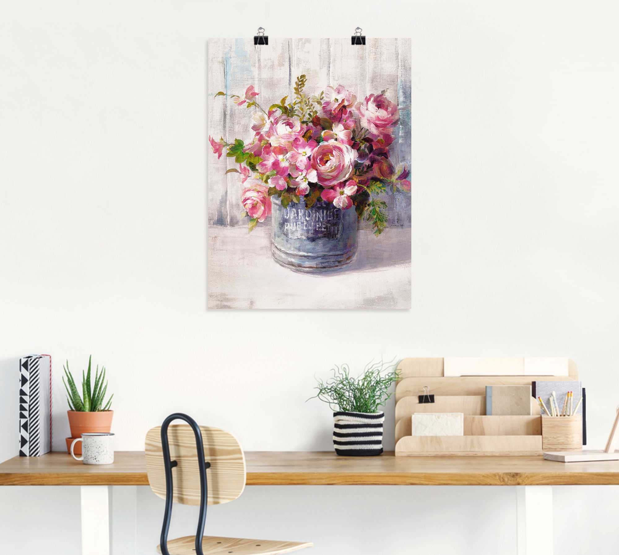 Artland Wandbild »Gartenblumen I« 1 Stk. tlg. als Leinwandbild, Poster in verschied. Größen