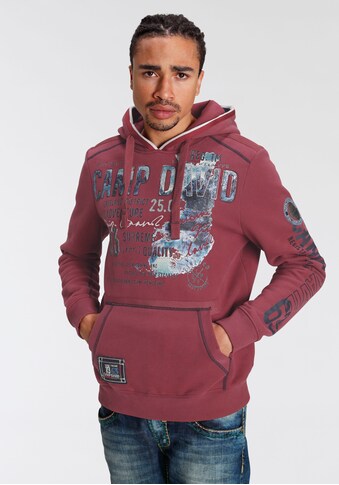 CAMP DAVID Kapuzensweatshirt, mit Logostickerei kaufen