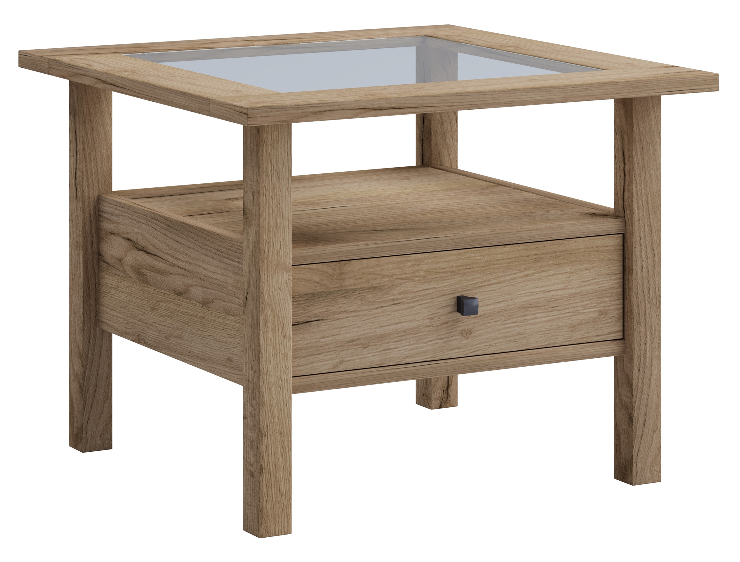VCM Beistelltisch »Holz Sofatisch Couchtisch Schublade Lingis M«
