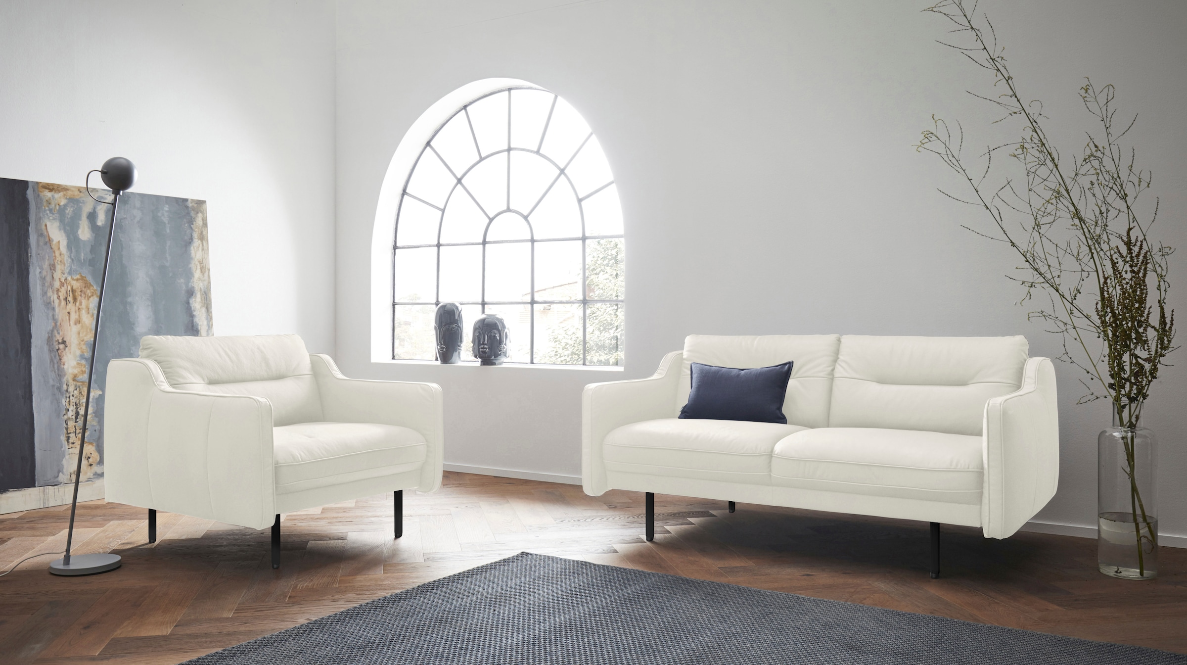 andas Sessel »Nordfyn«, edles Design in 3 Bezugsqualitäten, Design by Morten Georgsen