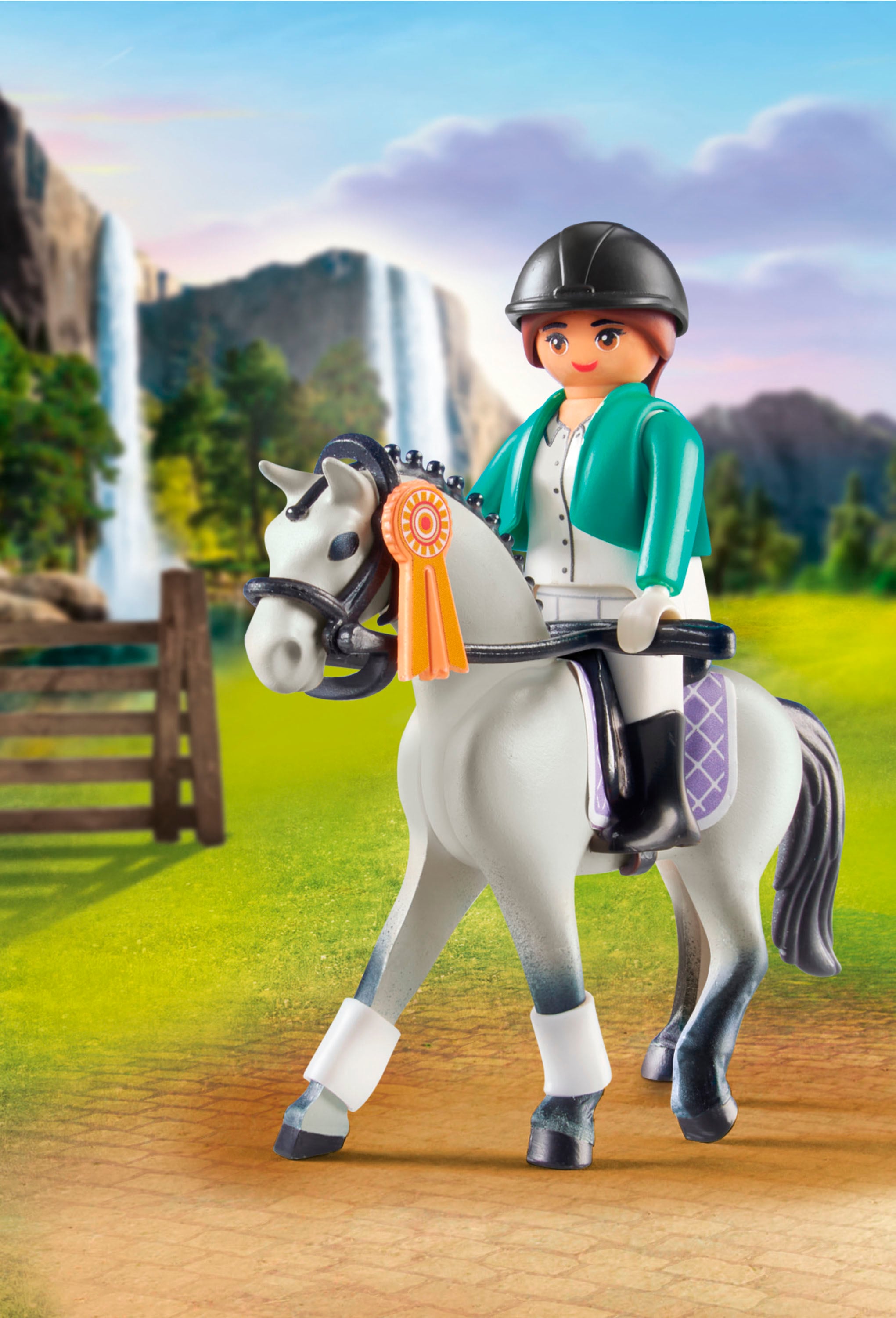 Playmobil® Konstruktions-Spielset »Turnierreiterin (71641), Horses of Waterfall« Made in Europe