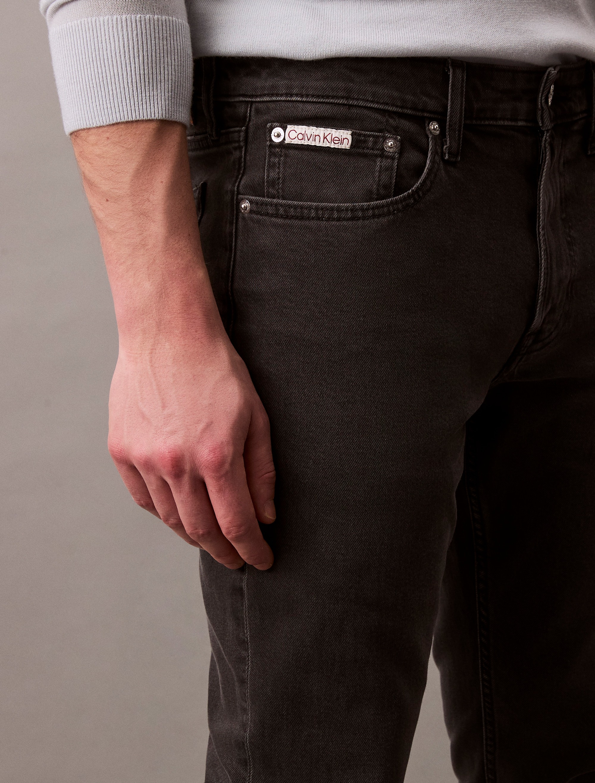 Calvin Klein Jeans Slim-fit-Jeans »SLIM JEAN REGEN«, Mit Gürtelschlaufen