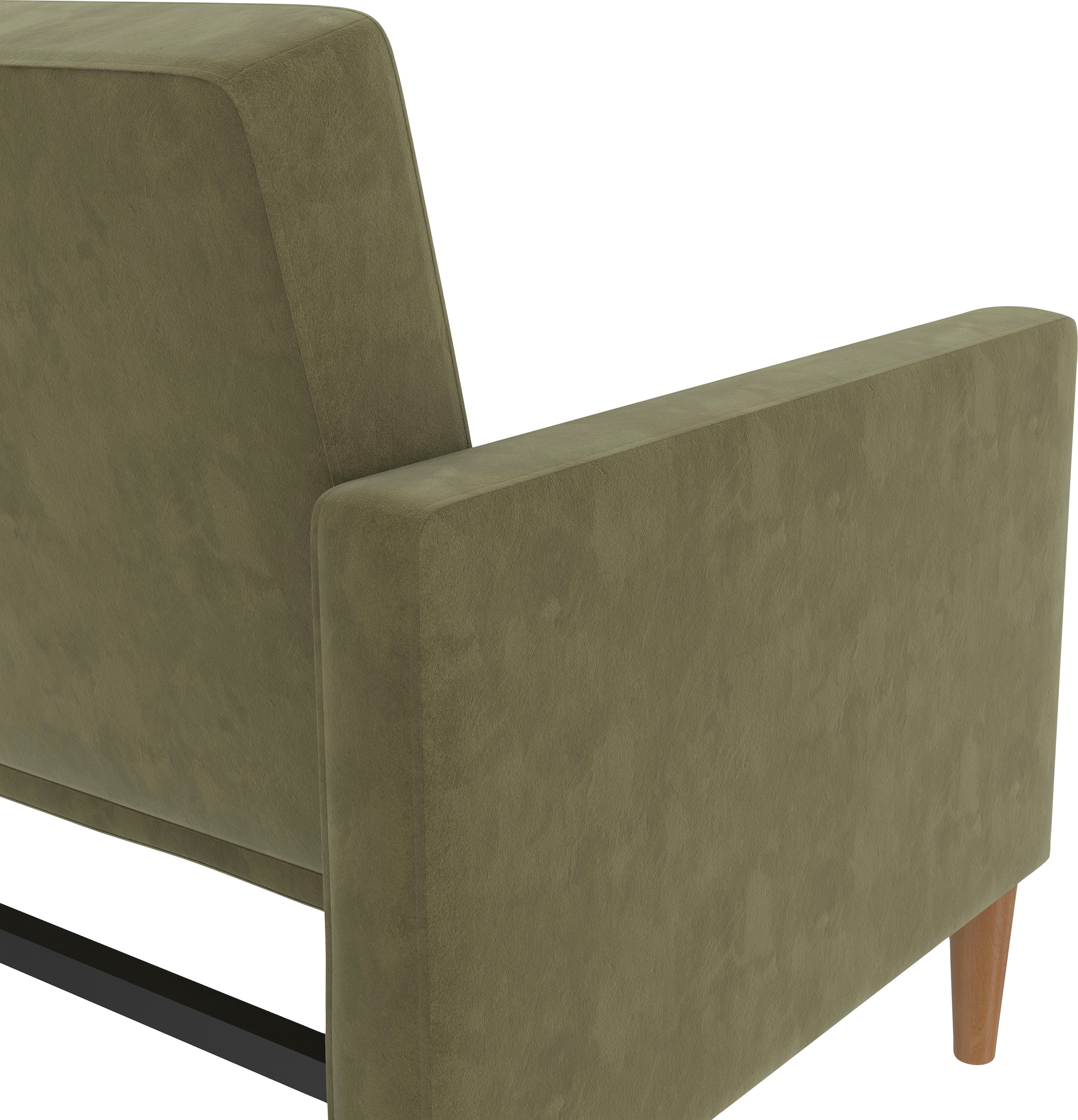 Dorel Home 3-Sitzer »Lilly«, Bett-Funktion, Rückenlehne 3-fach verstellbar, Sitzhöhe 43 cm