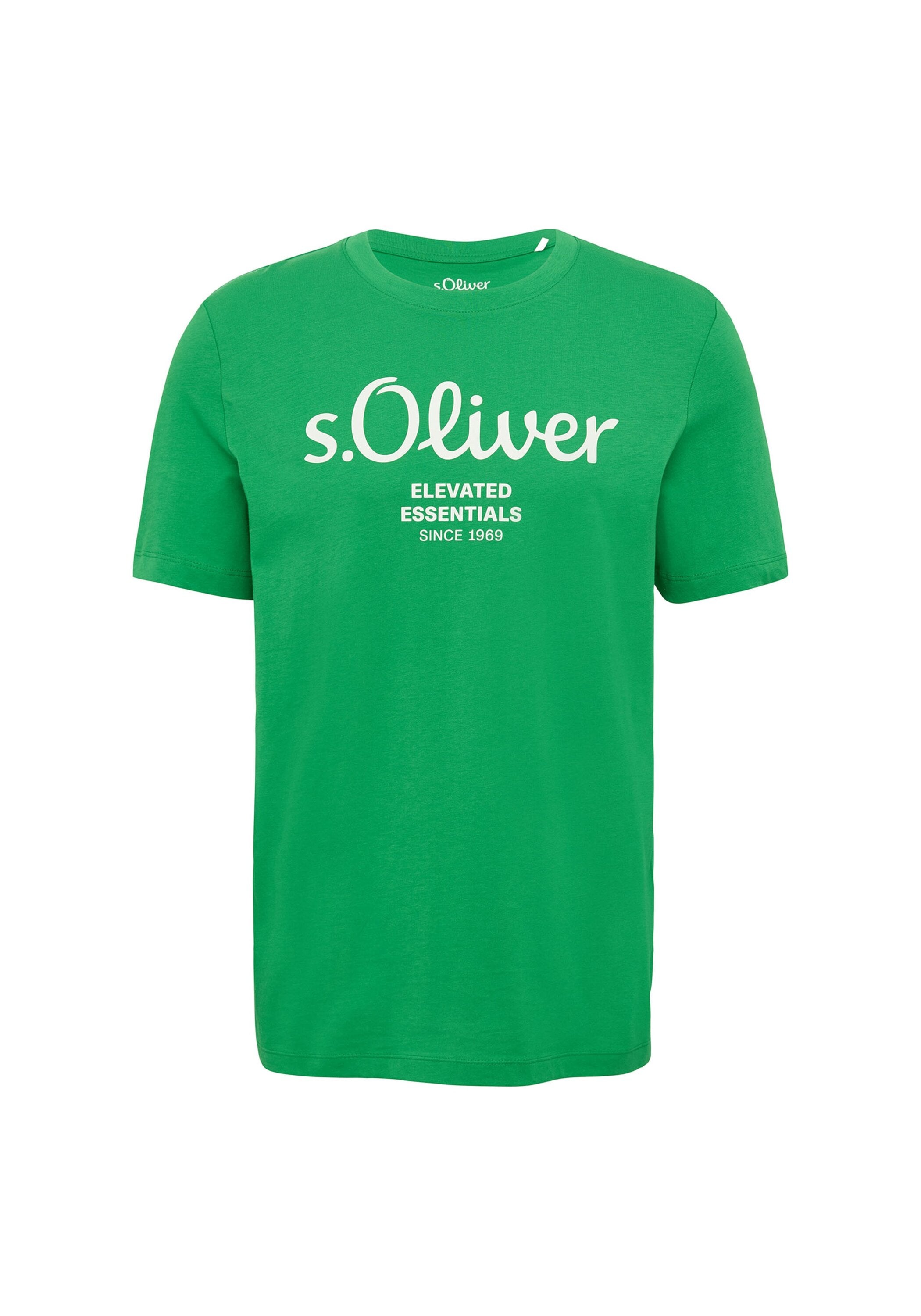 s.Oliver T-Shirt »T-Shirt Logo T-Shirt 4er Pack«