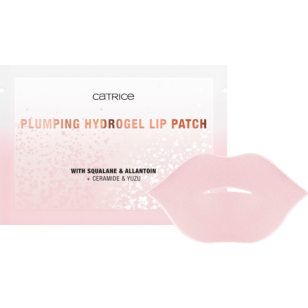 Catrice Lippenmaske »Holiday Skin Plumping Hydrogel Lip Patch«, (Set, 4 tlg.)