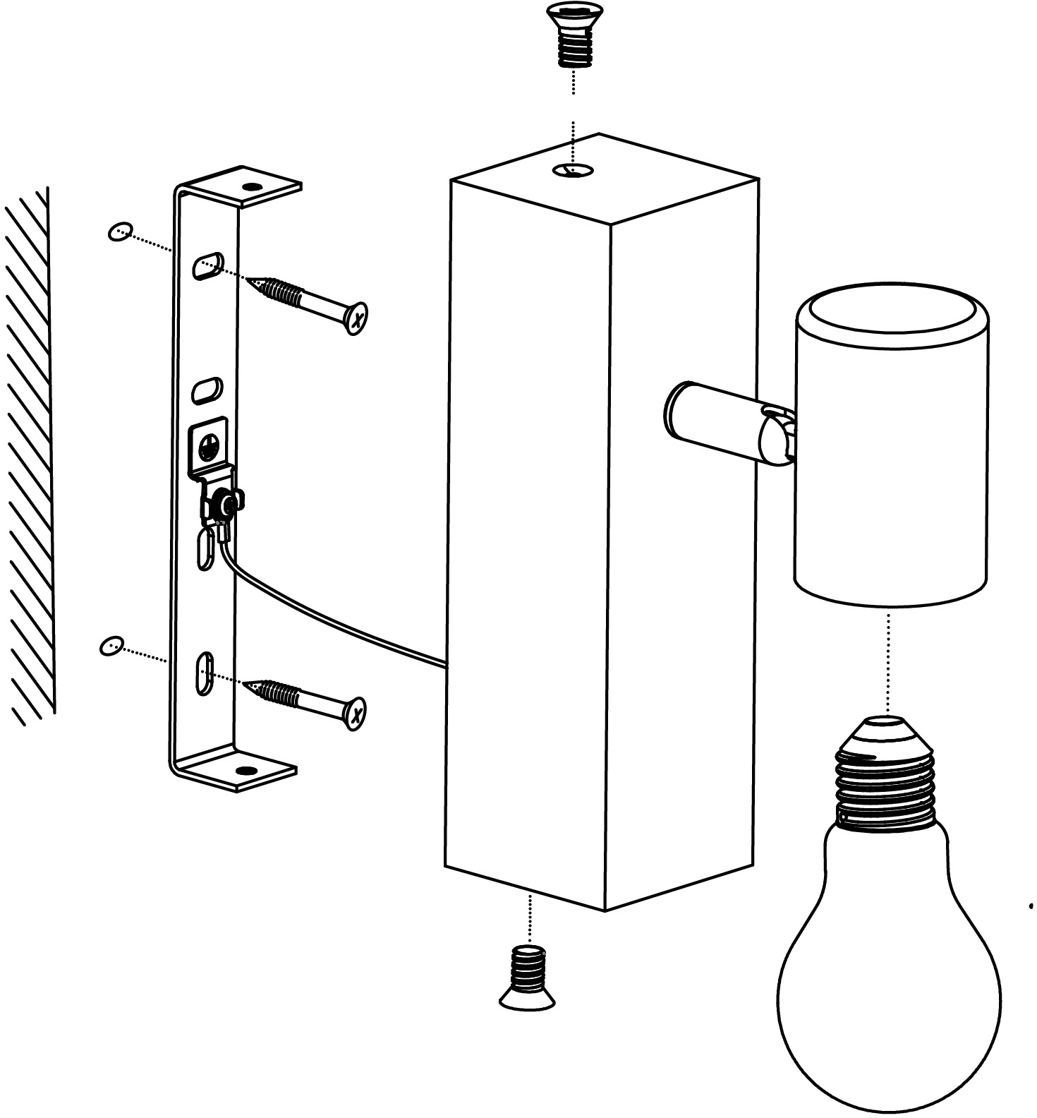 EGLO Deckenspot »TOWNSHEND 3« E27 Spot, Wohnzimmerlampe, Flur, L16,5 x B5 cm, 1X10W exkl.
