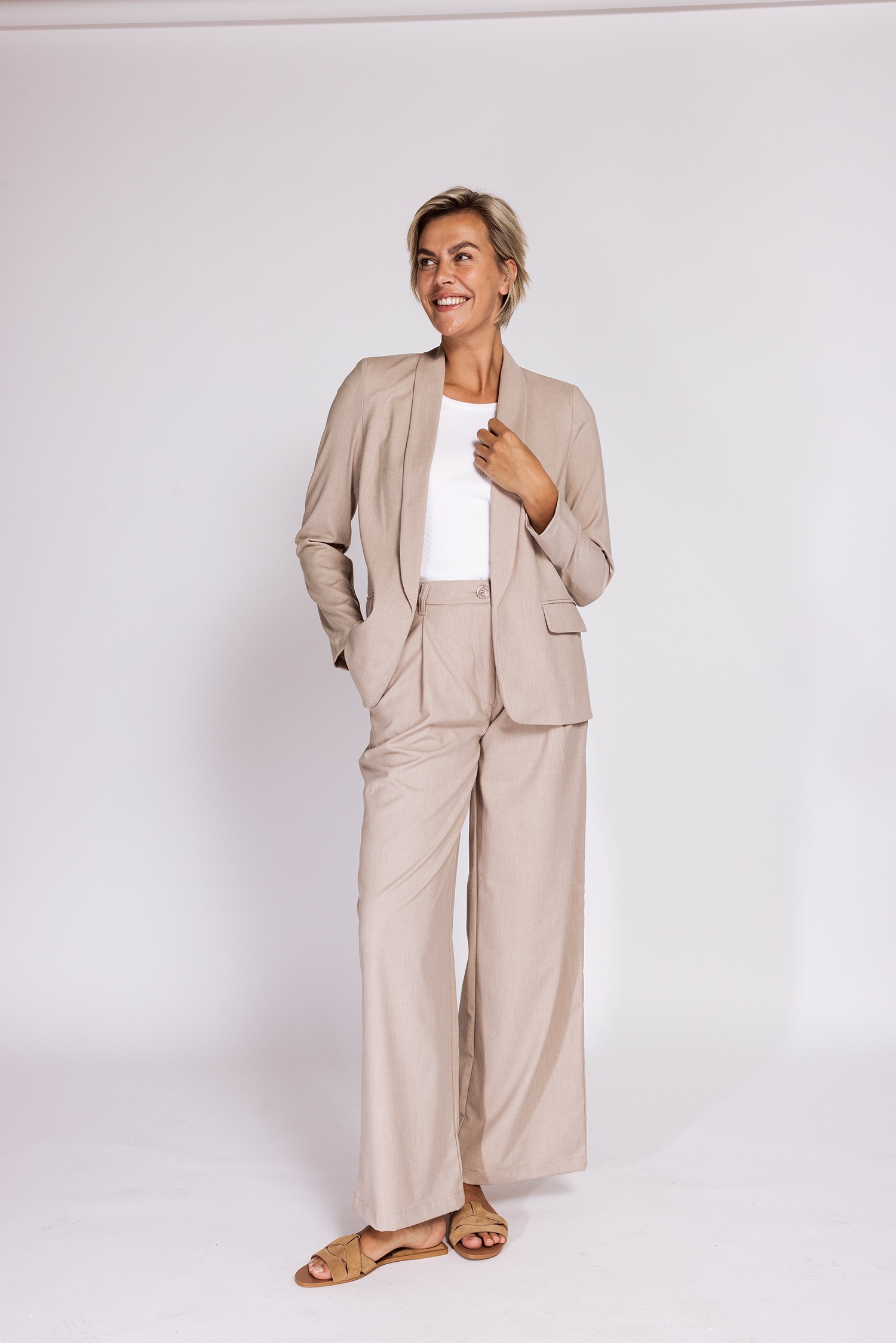 Zhrill Bundfaltenhose »GRETA Hose«  mit Nadelstreifen, weite Passform