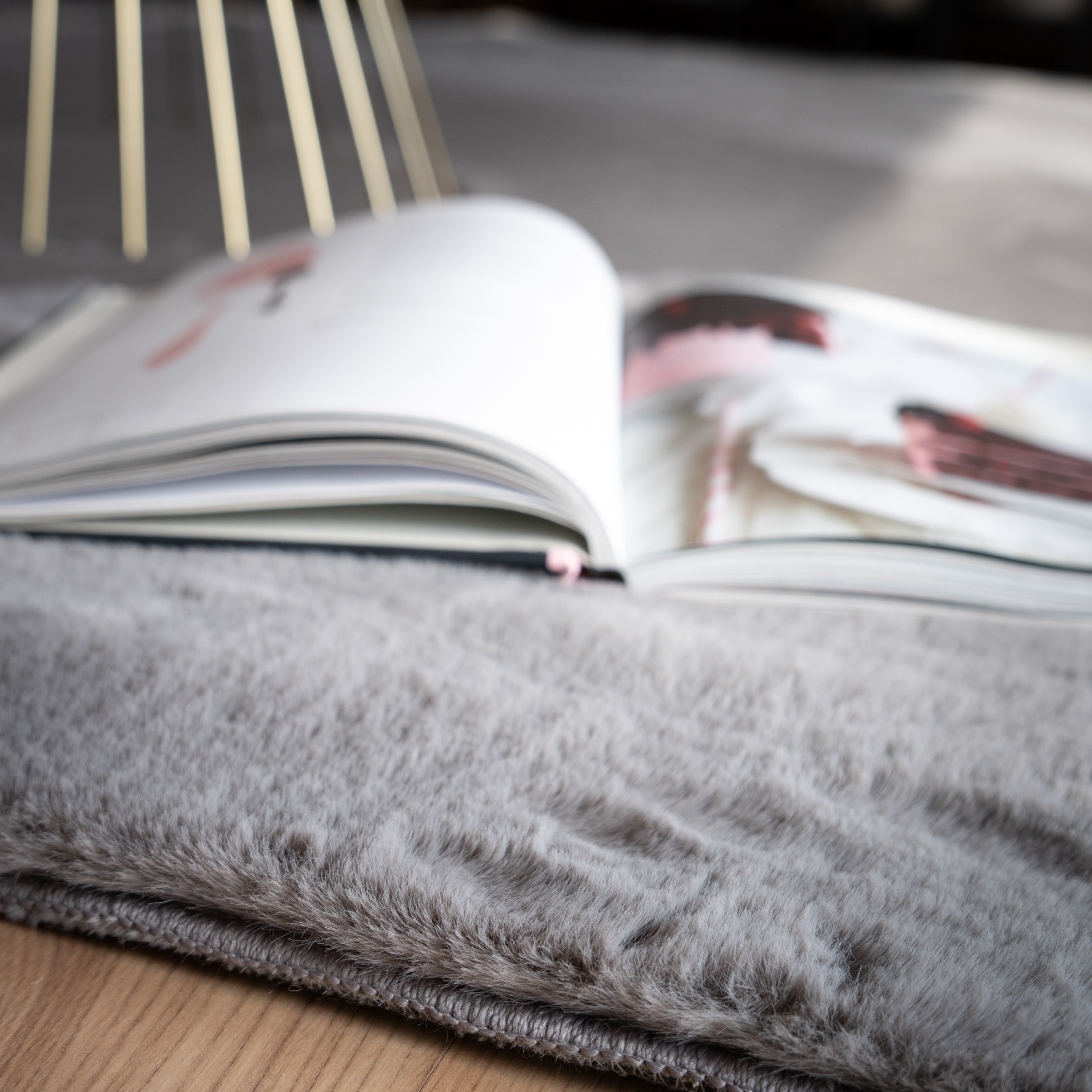 Obsession Teppich »My Monaco 225« rechteckig 25 mm Höhe Uni Farben, besonders weich & kuschelig, Wohnzimmer