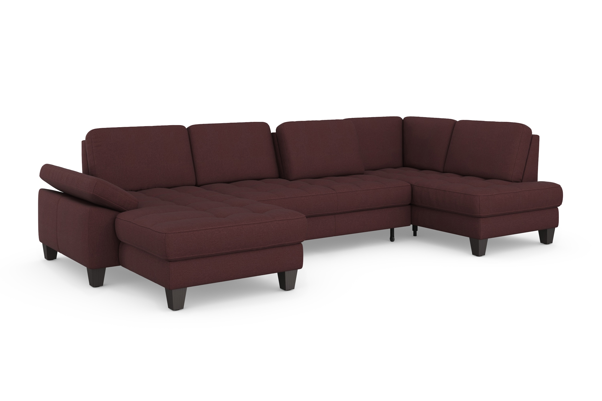 sit&more Wohnlandschaft »Westham U-Form«, wahlweise mit Bettfunktion, Bettkasten, Sitztiefenverstellung