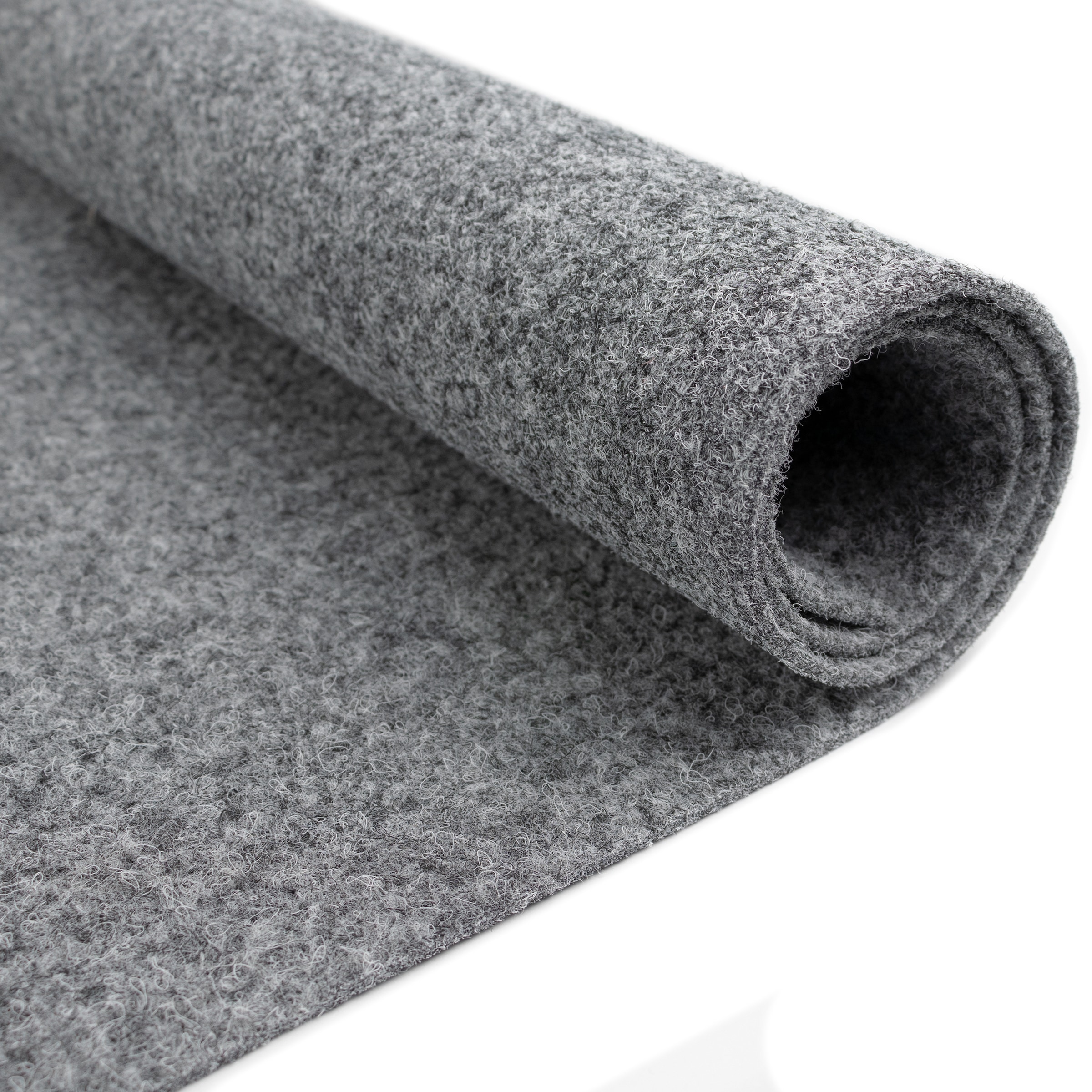 Primaflor-Ideen in Textil Teppichboden "Nadelfilz REWIND, Gesamthöhe 5 mm, Made in Belgium" rechteckig Breite 200 cm, Uni Farben, robust & strapazierfähig