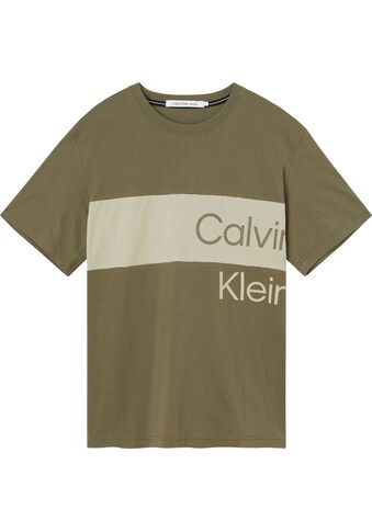 Calvin Klein Jeans T-Shirt »INSTITUTIONAL BLOCKING TEE« kaufen