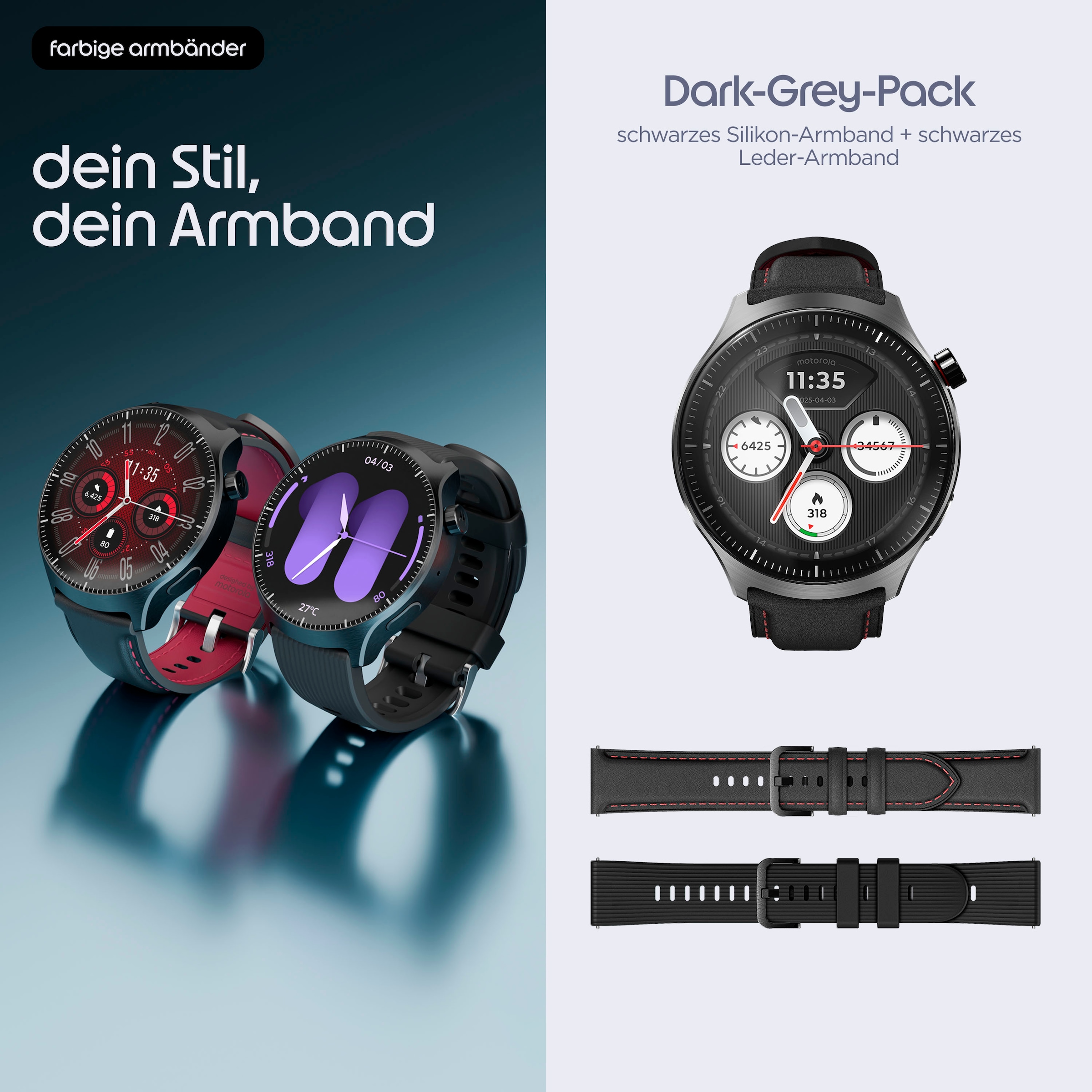 Motorola Smartwatch »moto watch ultra« Wear OS 6