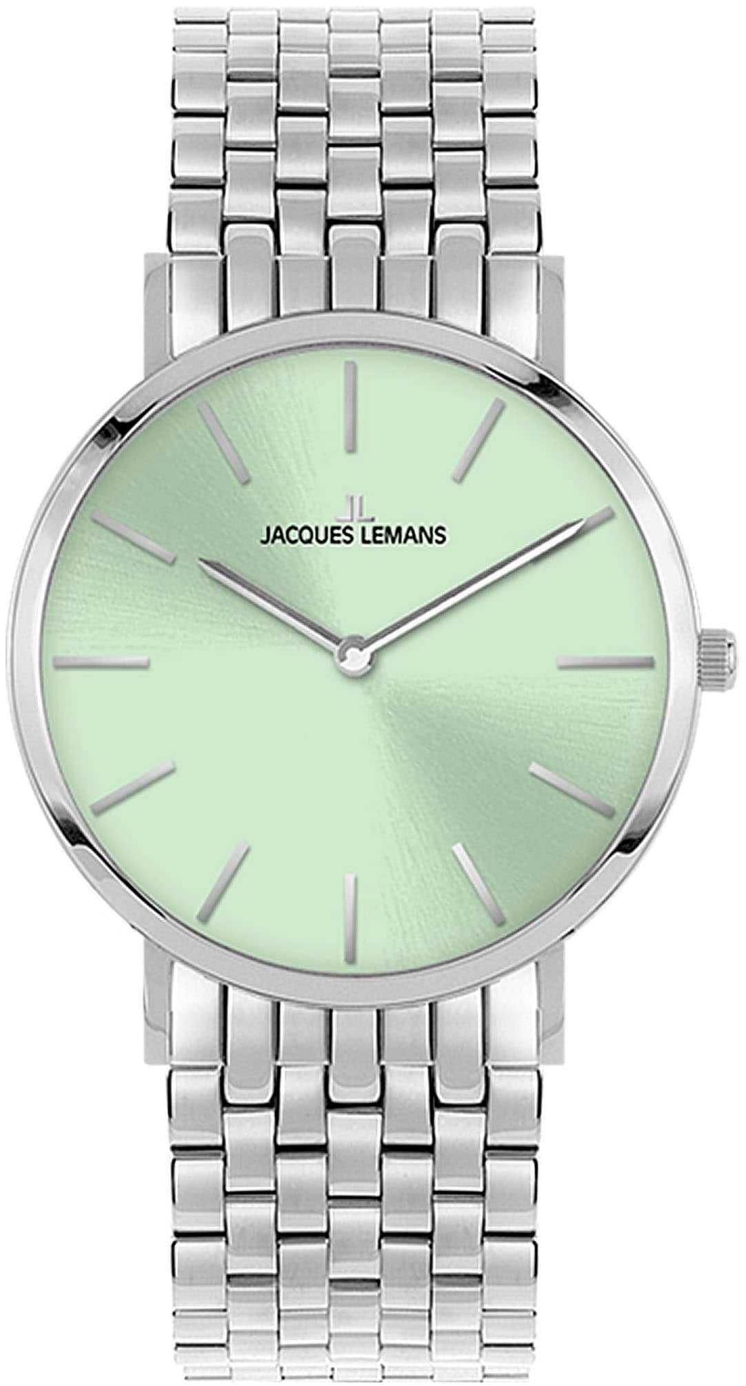 Jacques Lemans Quarzuhr »Nizza«, Armbanduhr, Damenuhr, Edelstahlarmband, Glas mit Saphirbeschichtung